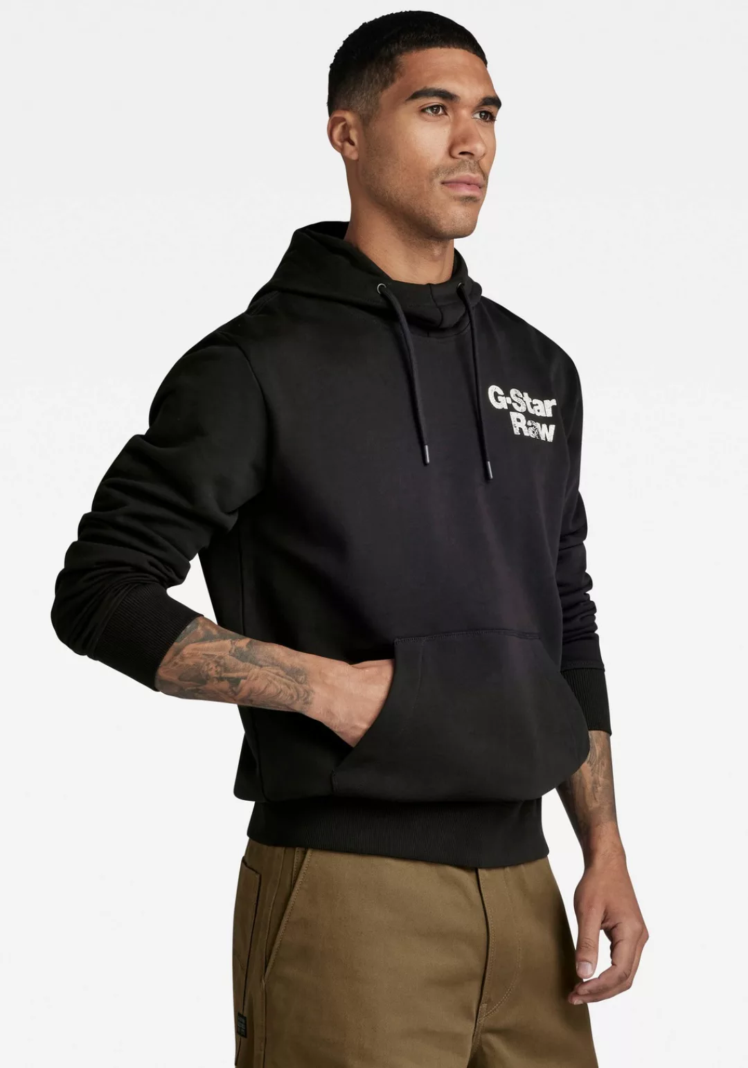 G-STAR Hoodie Back print hdd sw günstig online kaufen