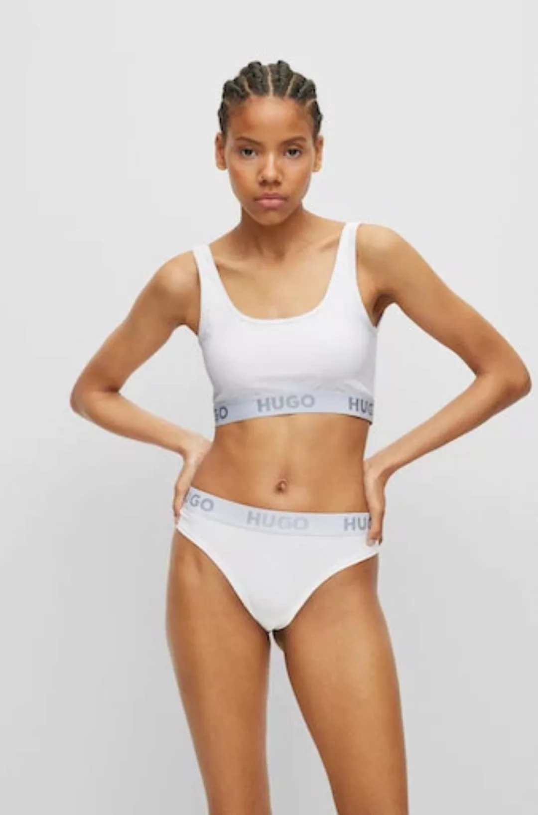 HUGO Underwear Bralette-BH "BRALETTE SPORTY LOGO", mit elastischem Bund günstig online kaufen