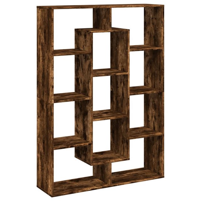 vidaXL Bücherregal Bücherregal Räuchereiche 102x29x143 cm Holzwerkstoff, 1- günstig online kaufen