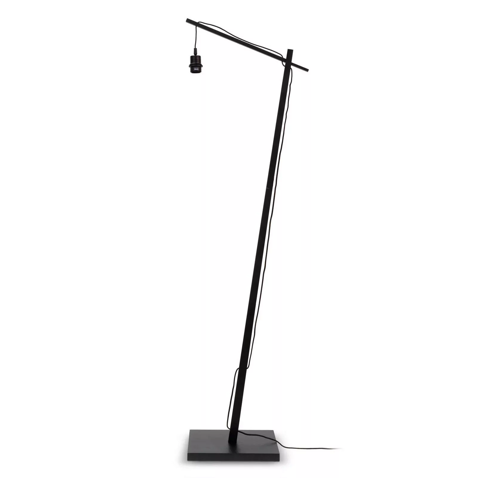 GOOD & MOJO Bhutan Stehlampe schwarz 176cm Ø50cm günstig online kaufen