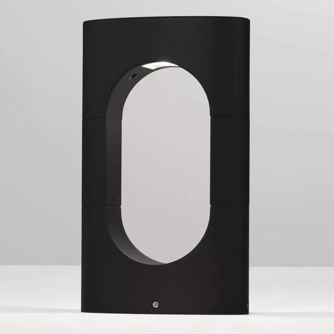 LED Wegeleuchte Portal in Schwarz 13,5W 890lm IP54 300mm günstig online kaufen