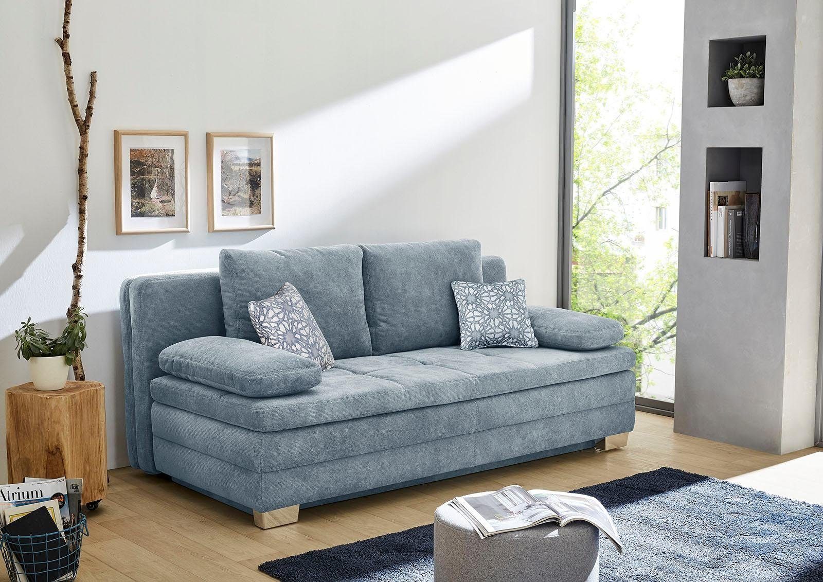 Jockenhöfer Gruppe Schlafsofa "Lincoln", mit Bettfunktion und Bettkasten, a günstig online kaufen