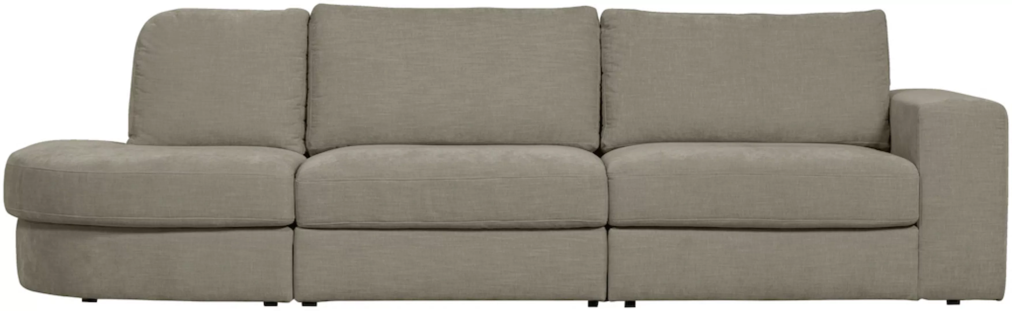 WOOOD 2,5-Sitzer "Family 2,5-Sitzer Sofa Rundung Links", mit Ottomane günstig online kaufen
