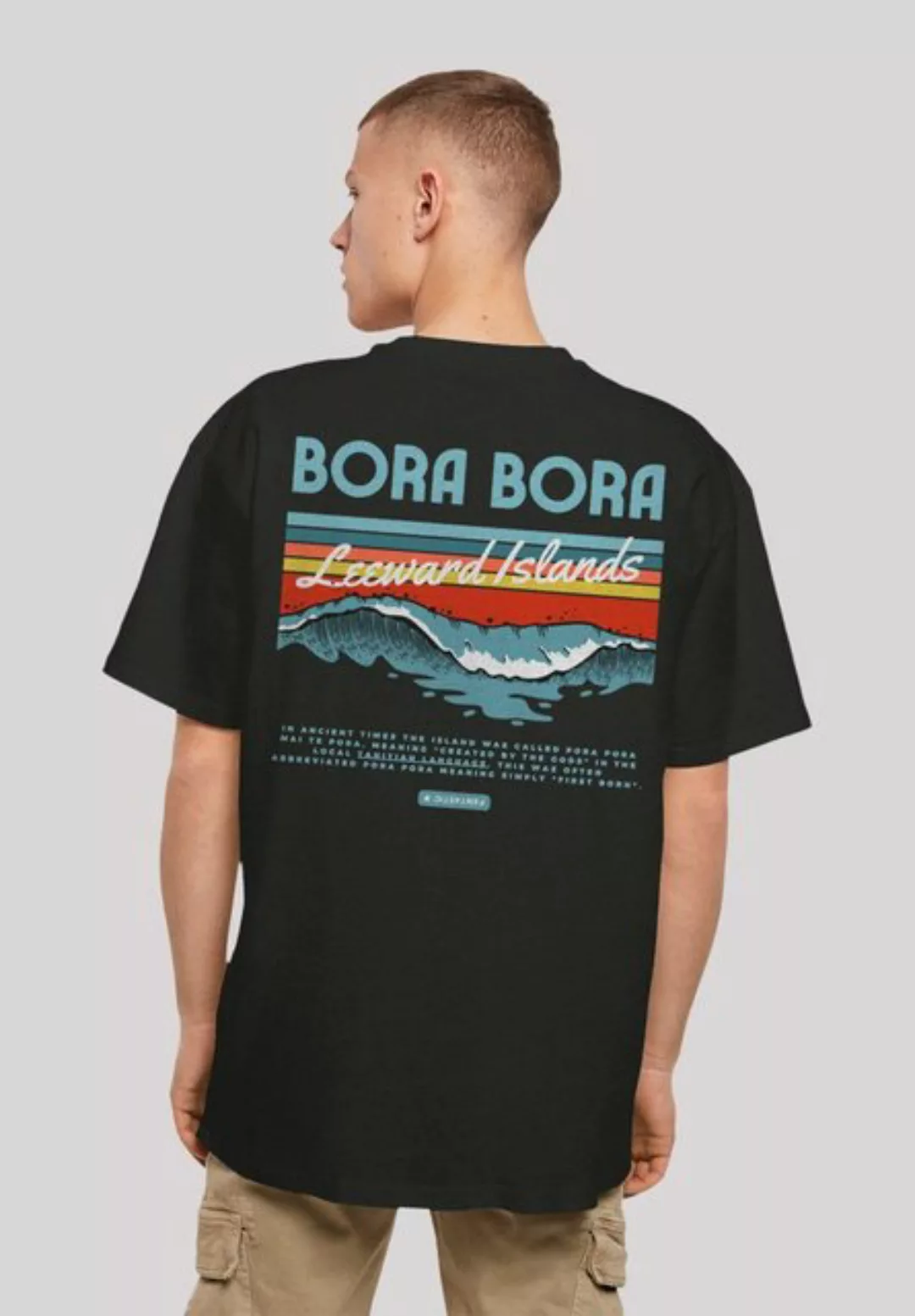 F4NT4STIC T-Shirt "Bora Bora Leewards Island", Print günstig online kaufen