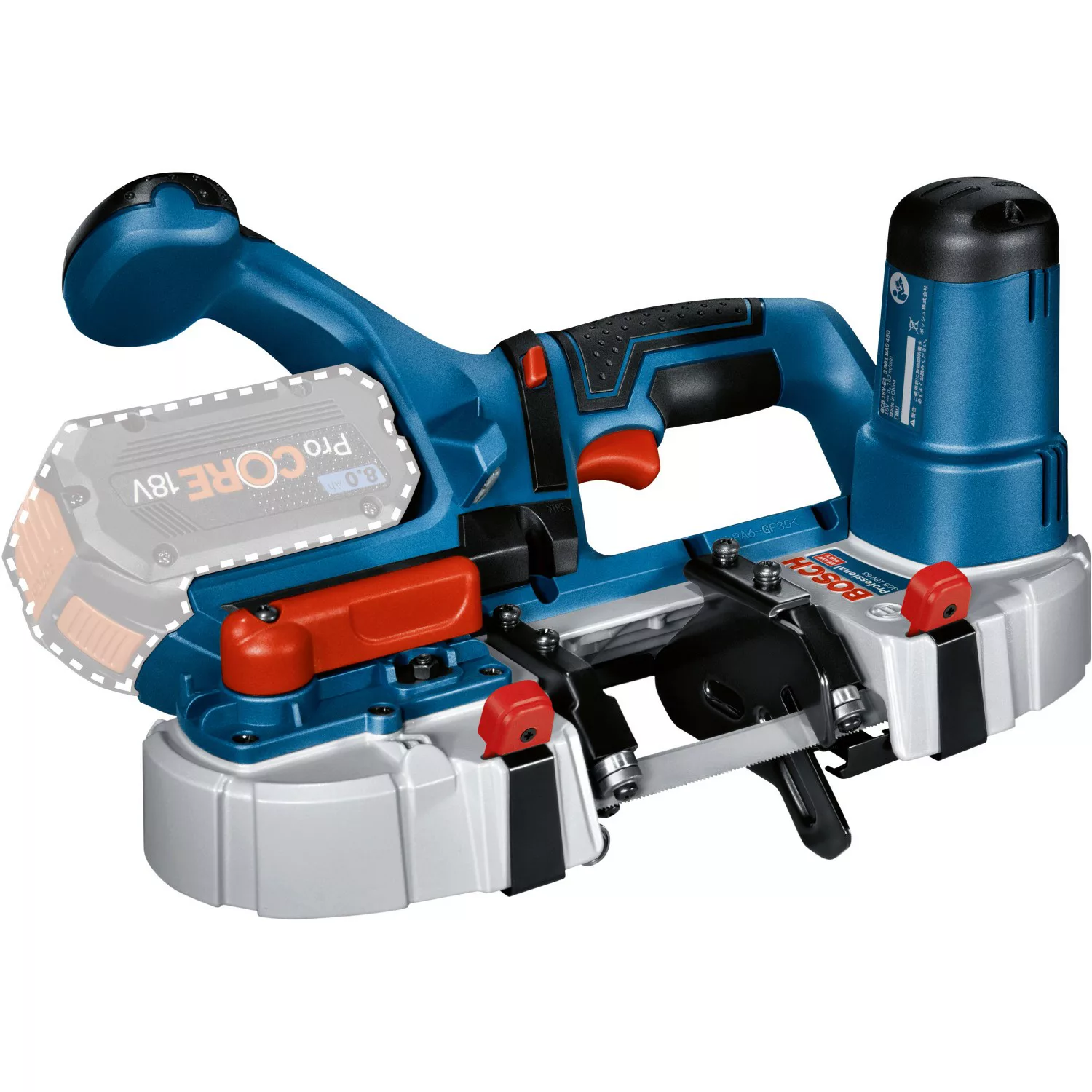 Bosch Professional Akku-Bandsäge GCB 18V-63 Solo günstig online kaufen