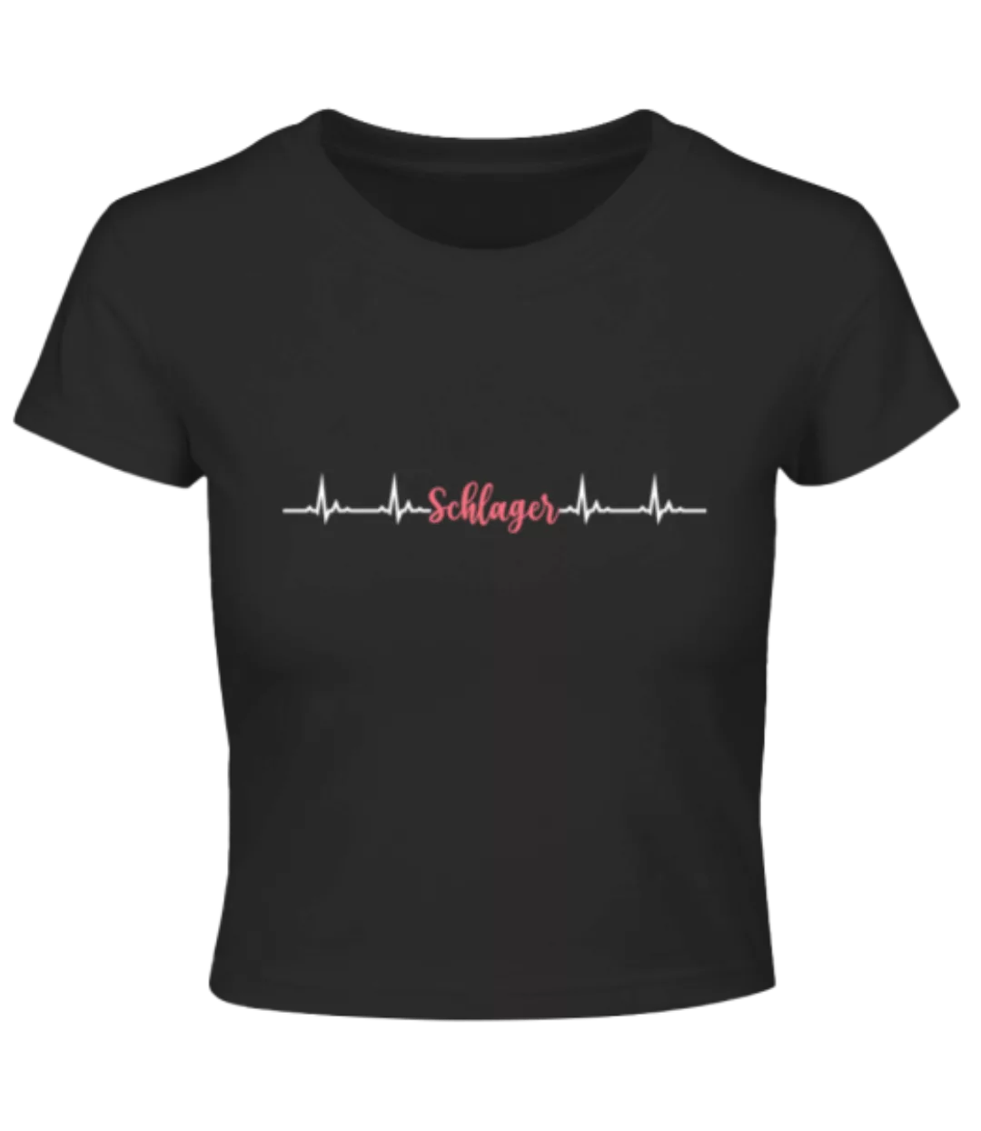 Schlager Heartbeat · Crop T-Shirt günstig online kaufen
