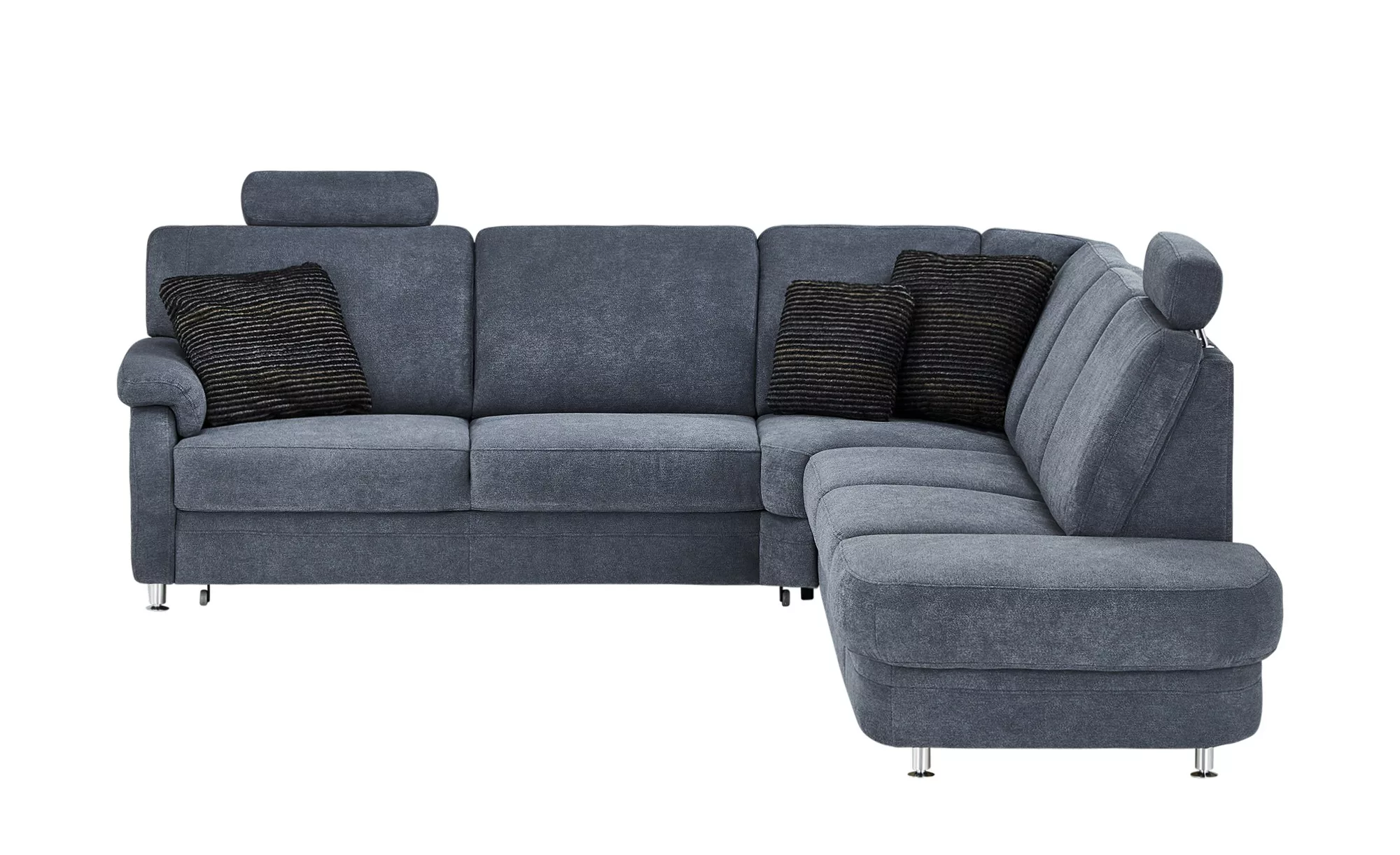 meinSofa Ecksofa  Ole-S - blau - 269 cm - 91 cm - 287 cm - Polstermöbel > S günstig online kaufen