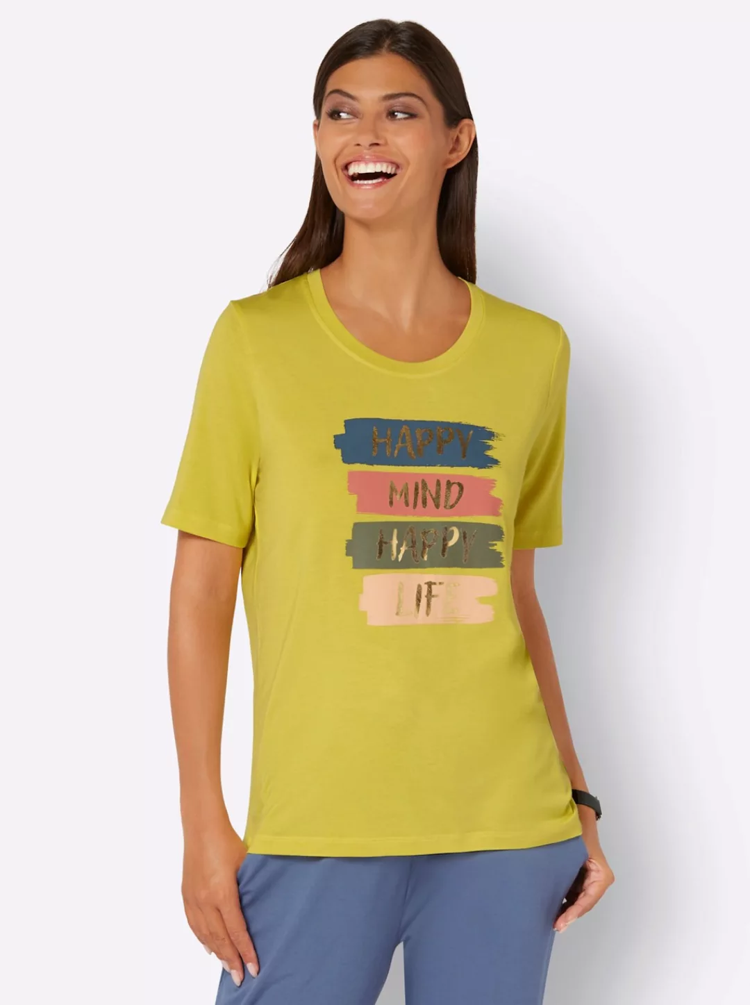 feel good Rundhalsshirt "Shirt", (1 tlg.) günstig online kaufen
