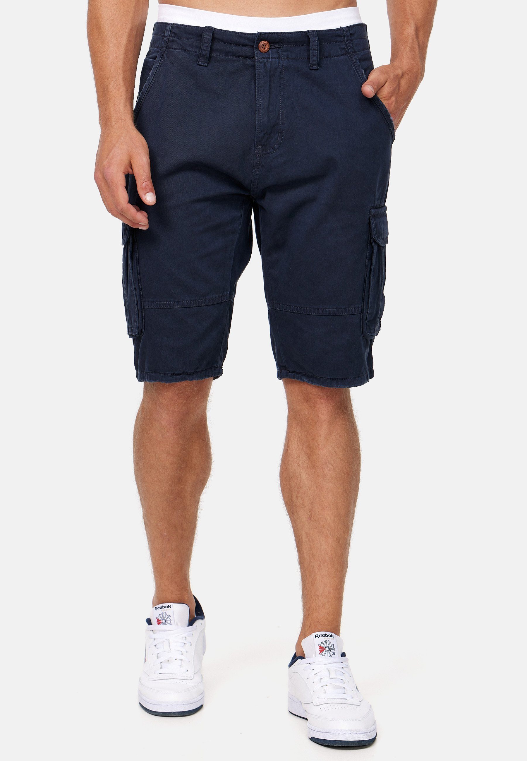 Indicode Cargoshorts Monroe Cargo mit 6 günstig online kaufen
