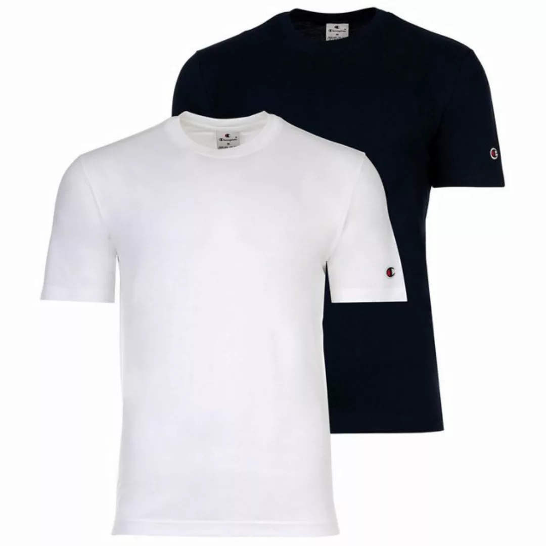 Champion T-Shirt Herren T-Shirt, 2er Pack - Rundhals, Baumwolle günstig online kaufen