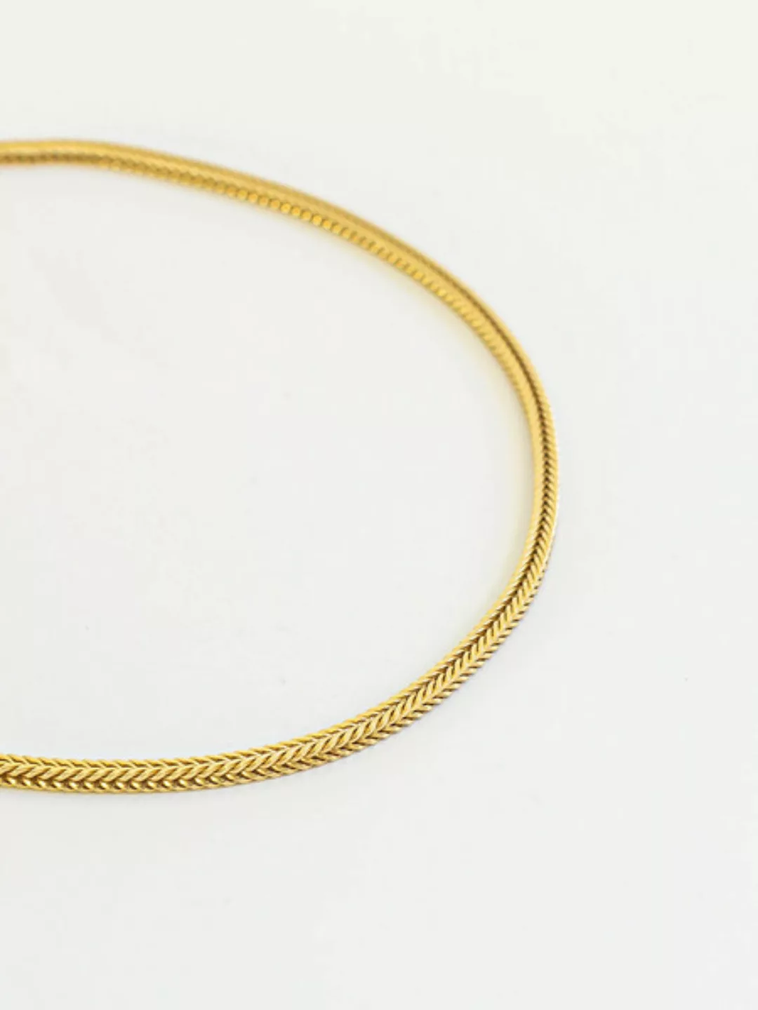 Goldene Fuchsschwanzkette | 45cm günstig online kaufen