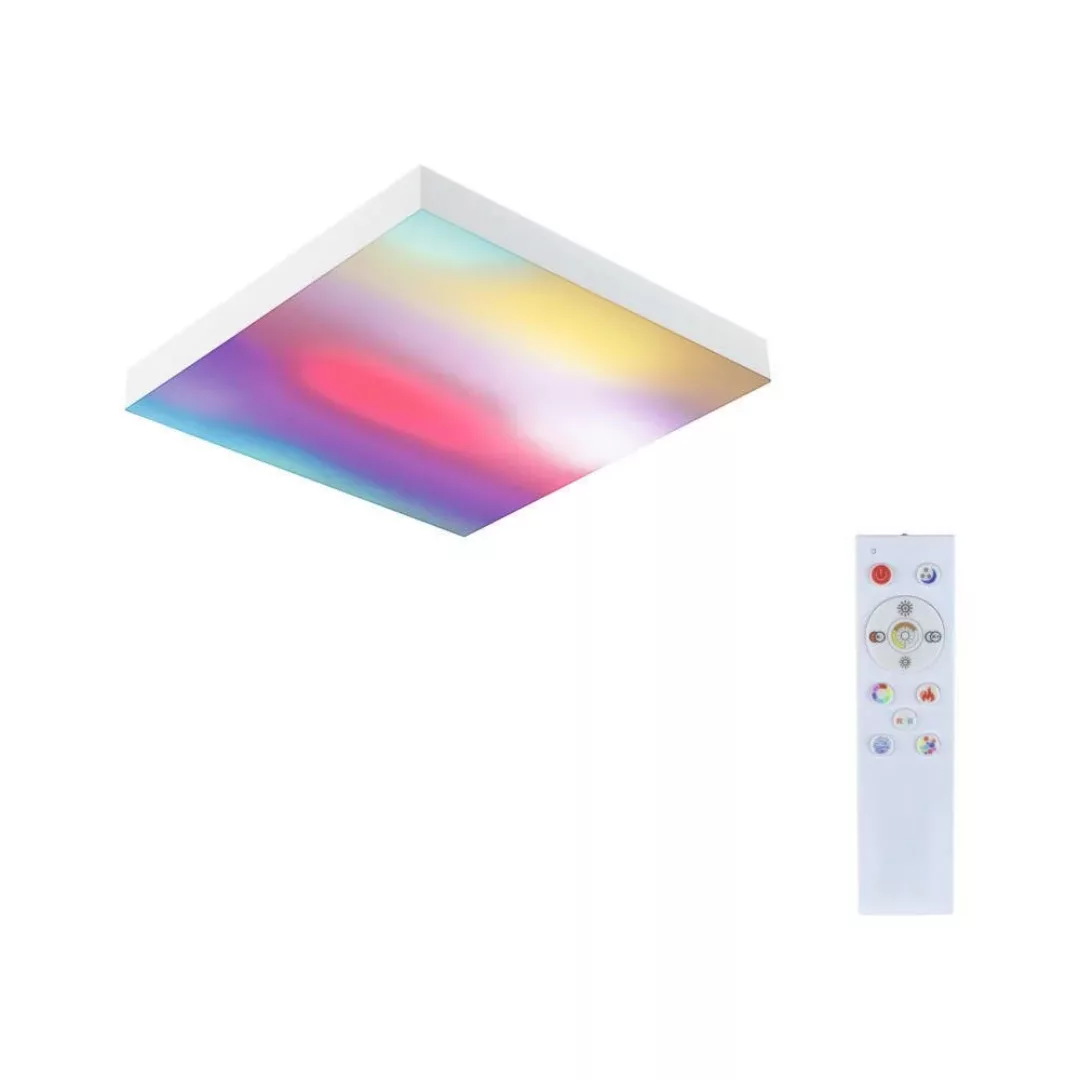 Paulmann "LED Panel Velora Rainbow dynamicRGBW eckig 295x295mm 13,2W 1140lm günstig online kaufen