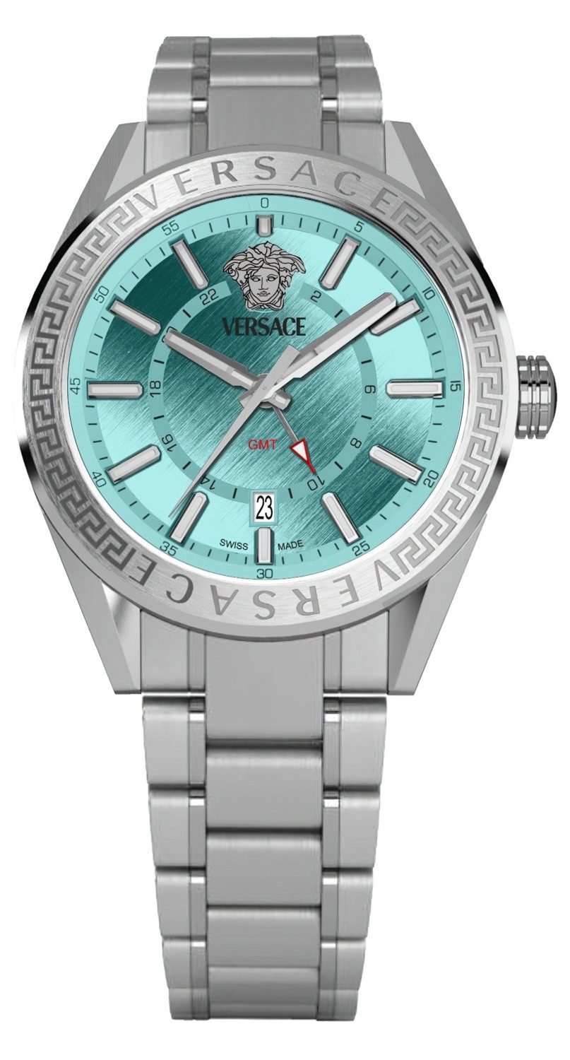 Versace Schweizer Uhr V-Code GMT, Mit günstig online kaufen