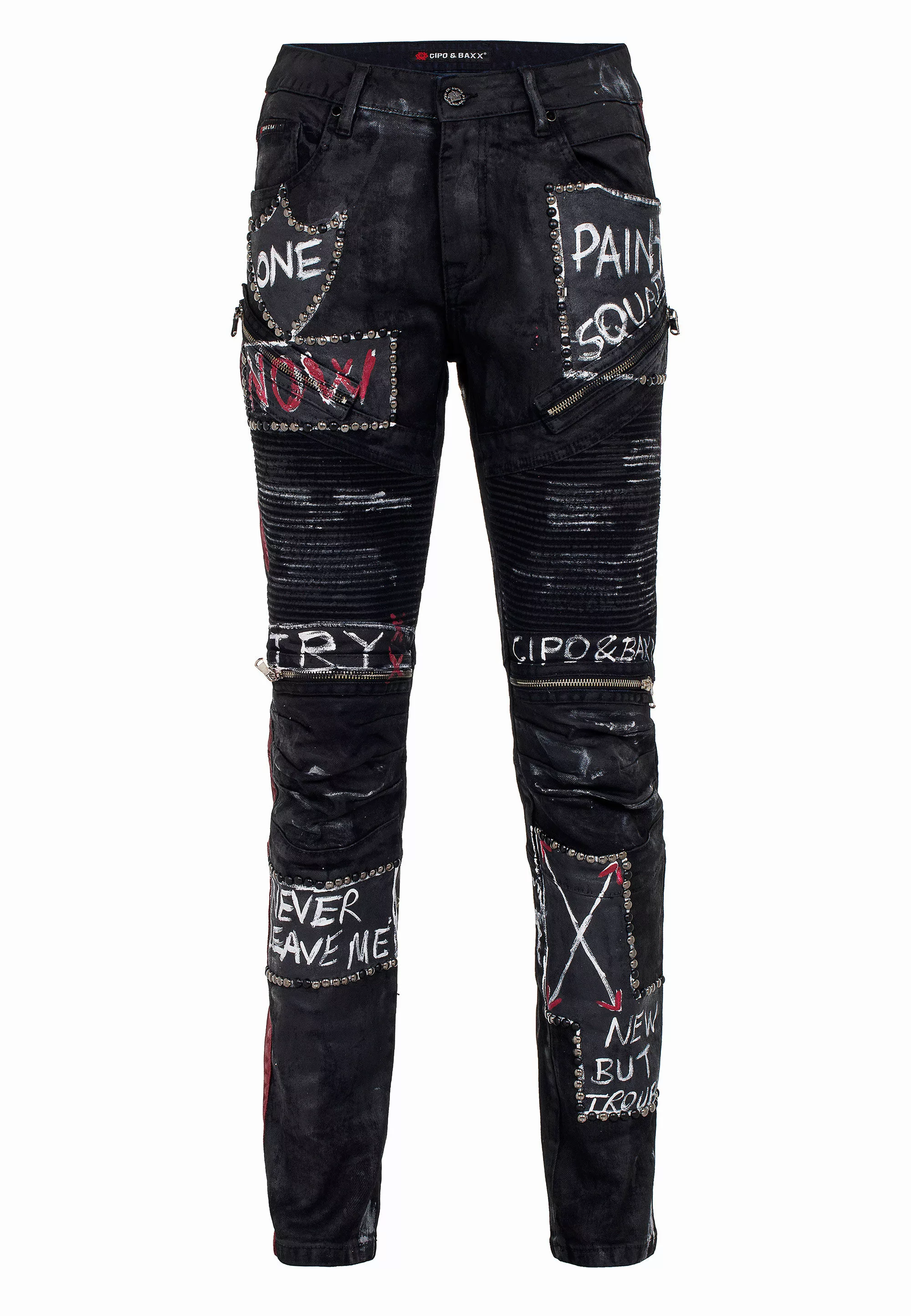 Cipo & Baxx 5-Pocket-Jeans "Jeans", im trendigen Design günstig online kaufen