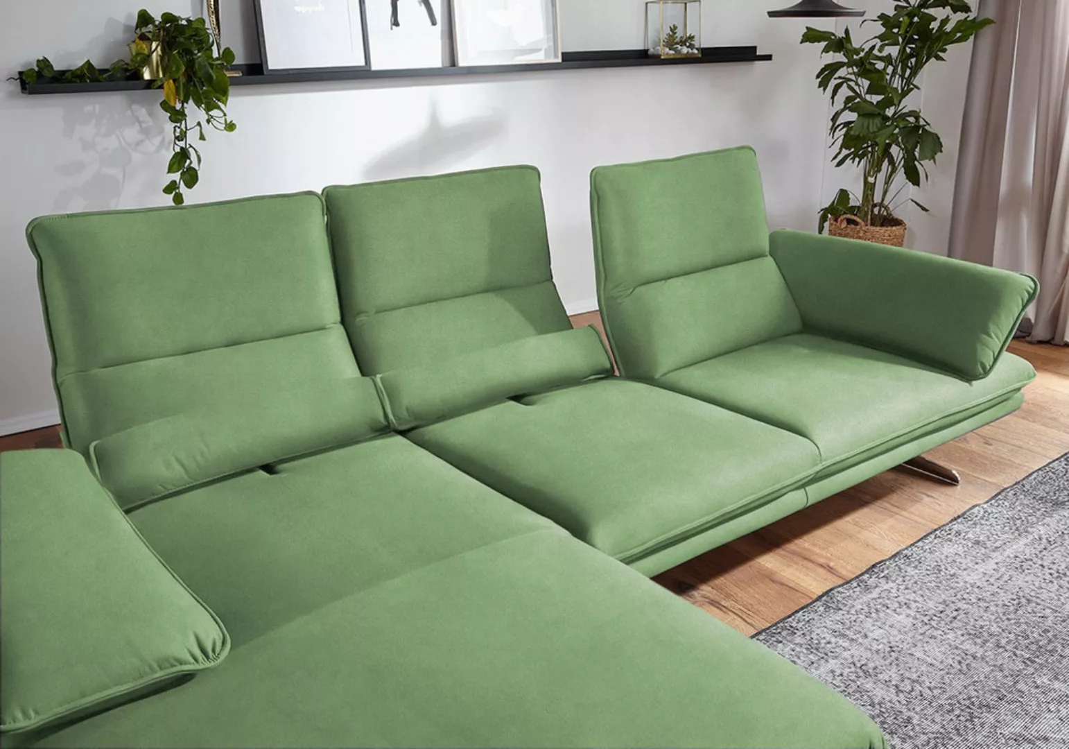 W.SCHILLIG Ecksofa "broadway, Designsofa mit tollem Sitzkomfort, L-Form", S günstig online kaufen