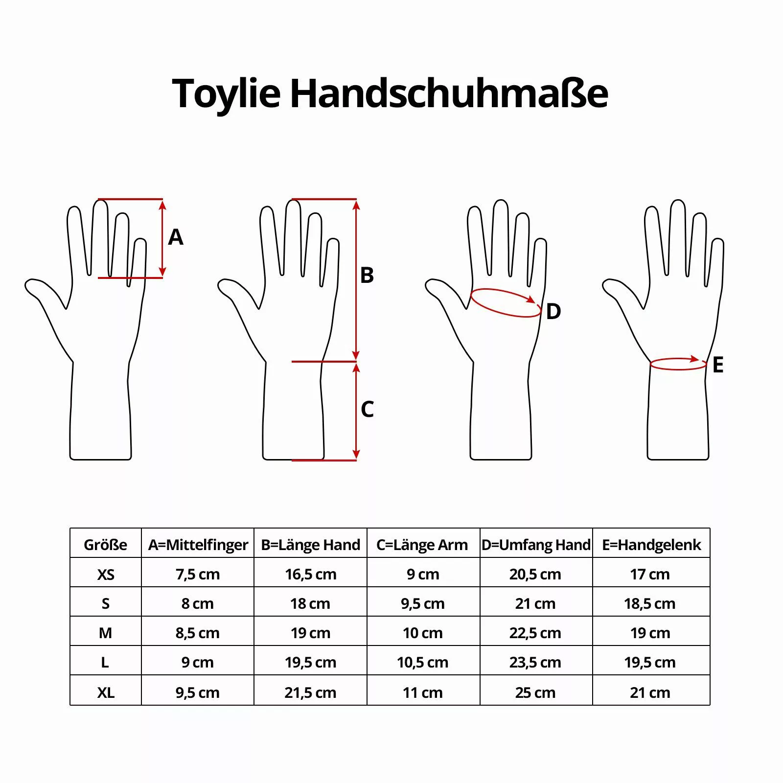 Toylie Latexhandschuhe Toylie Latex Handschuhe (talkumiert, günstig online kaufen