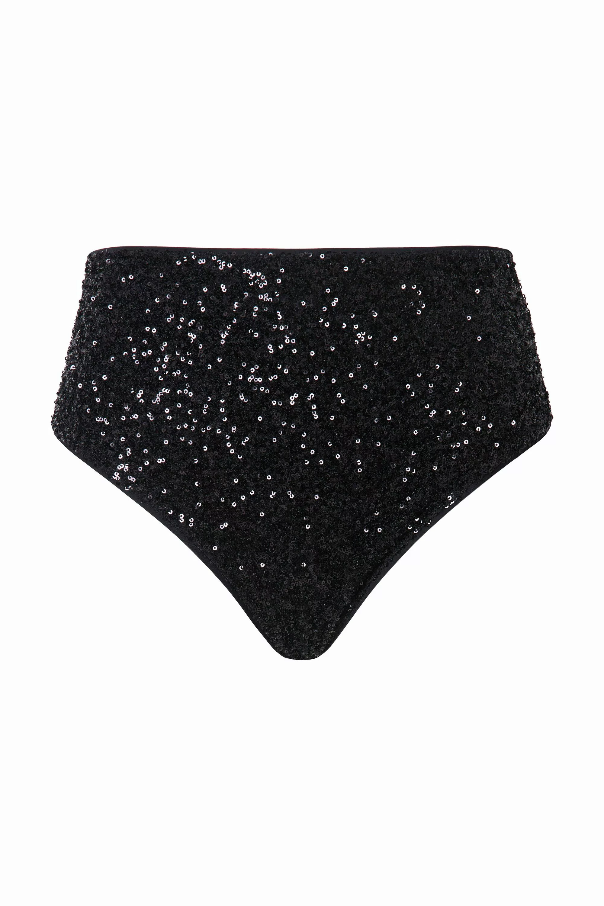 Studio Untold Bikinislip Bikini-Slip HighWaist Pailletten günstig online kaufen