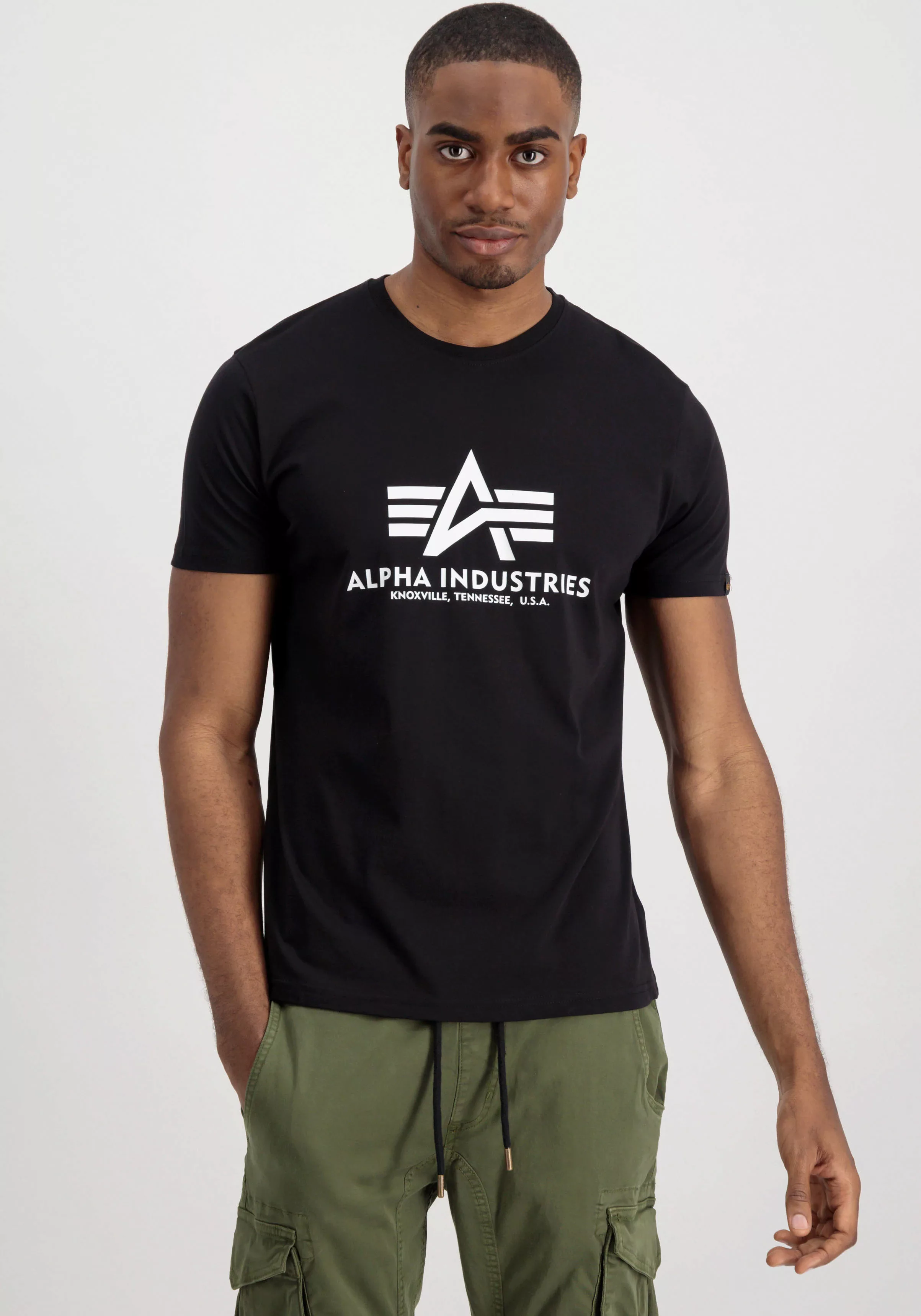 Alpha Industries T-Shirt "Alpha Industries Men - T-Shirts Basic T-Shirt 2 P günstig online kaufen