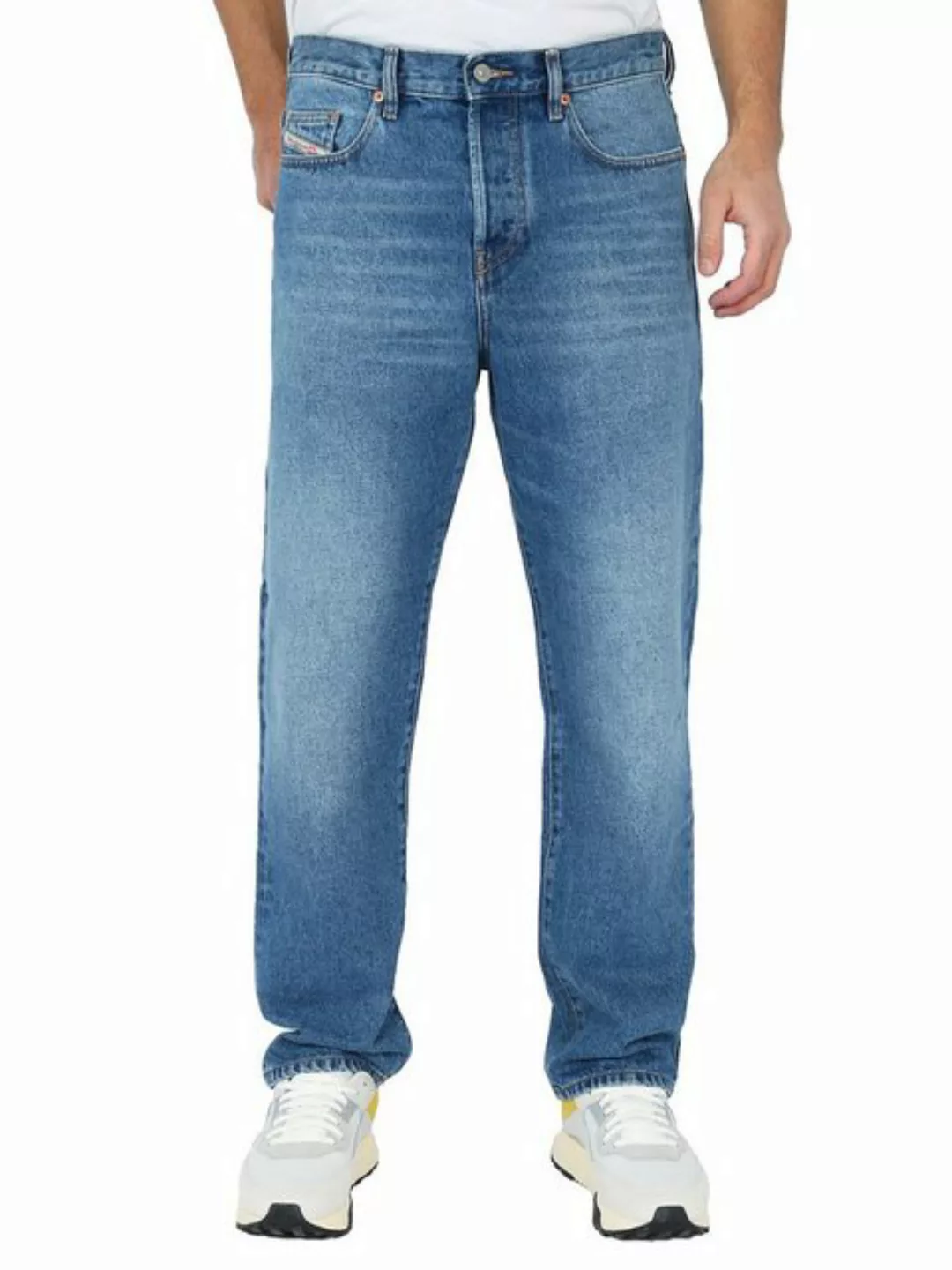 Diesel Straight-Jeans Regular Fit Hose - D-Viker 009MG günstig online kaufen