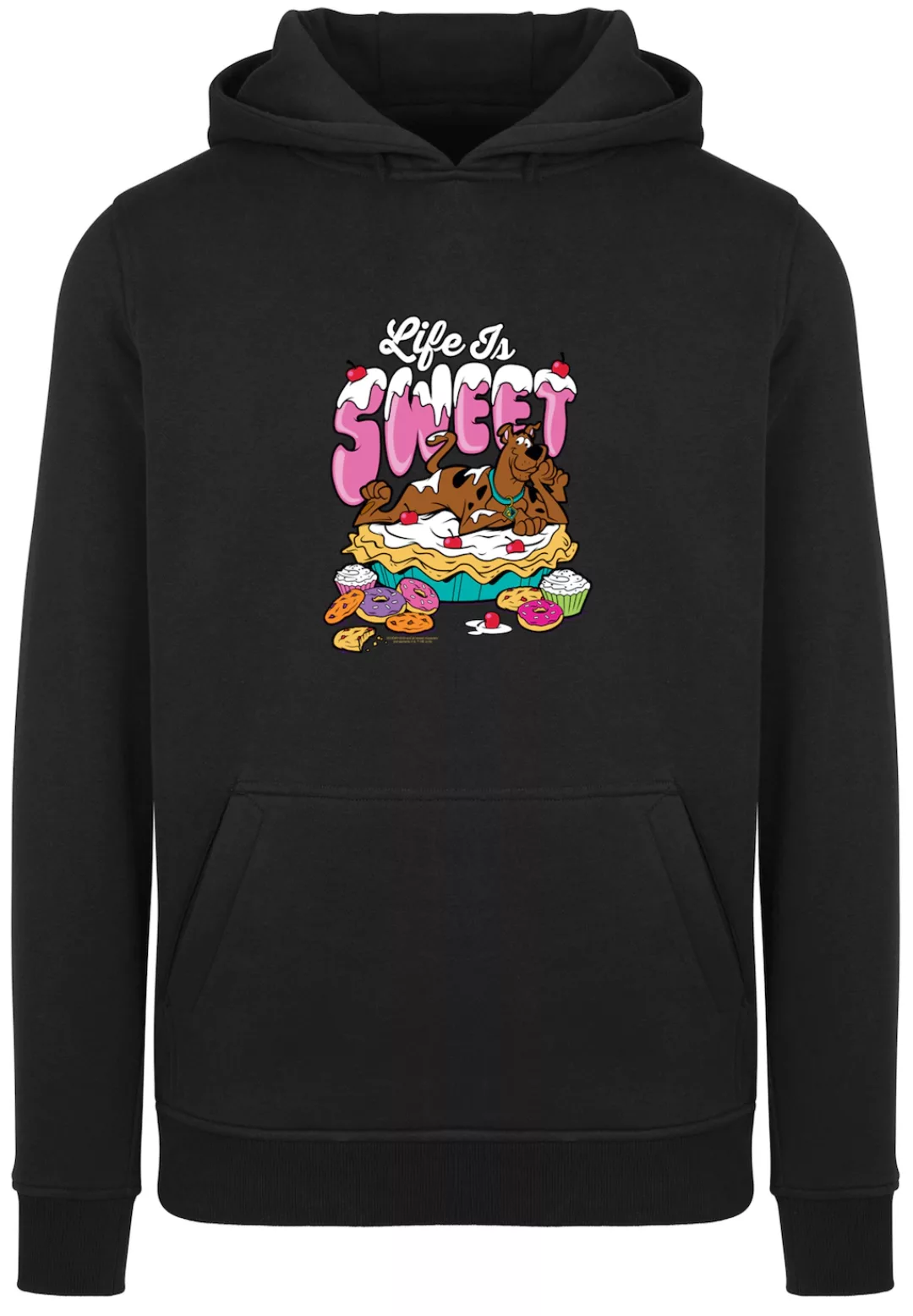 F4NT4STIC Sweatshirt "Scooby Doo Life Is Sweet", Herren,Premium Merch,Slim- günstig online kaufen