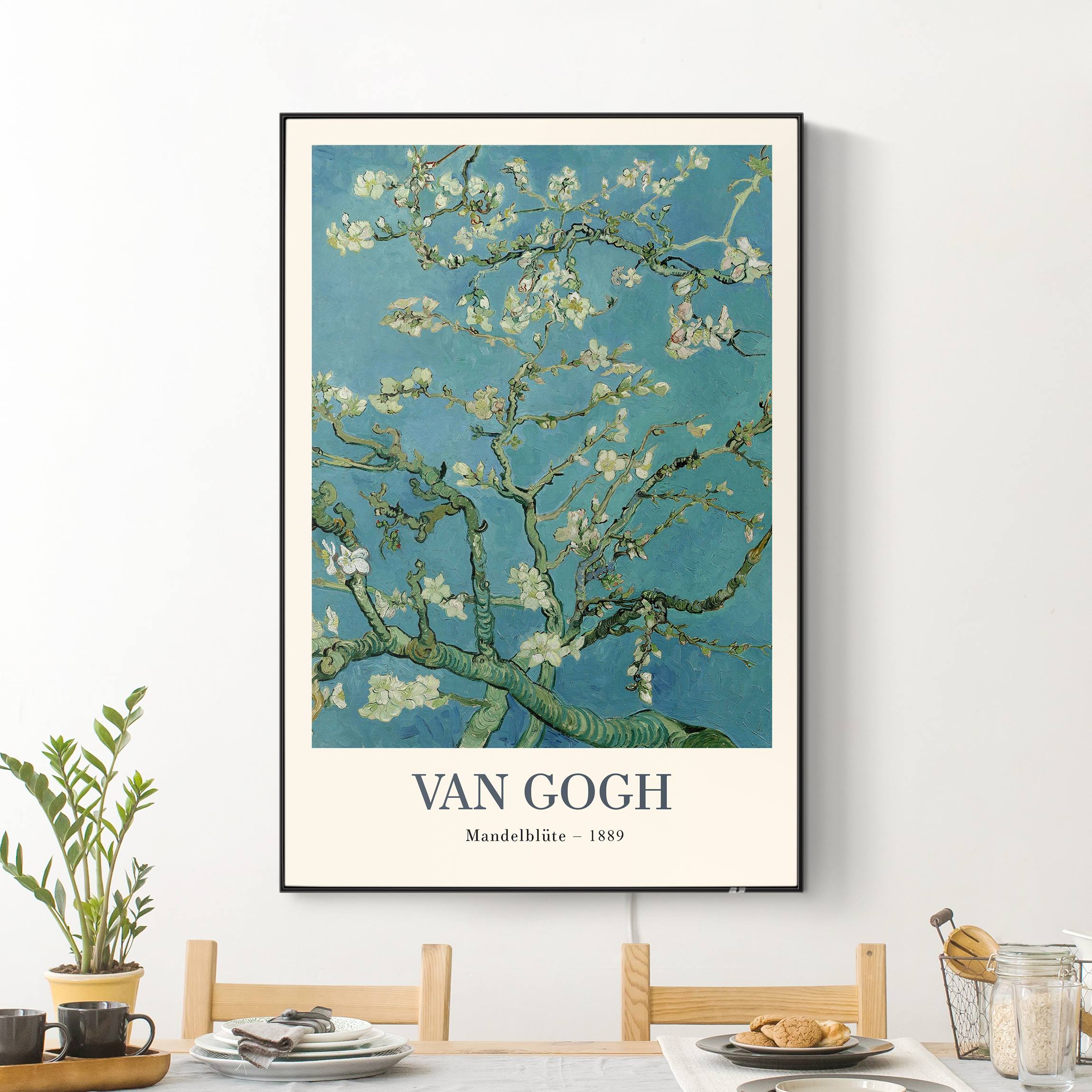 LED-Wechselbild Vincent van Gogh - Mandelblüte - Museumsedition günstig online kaufen