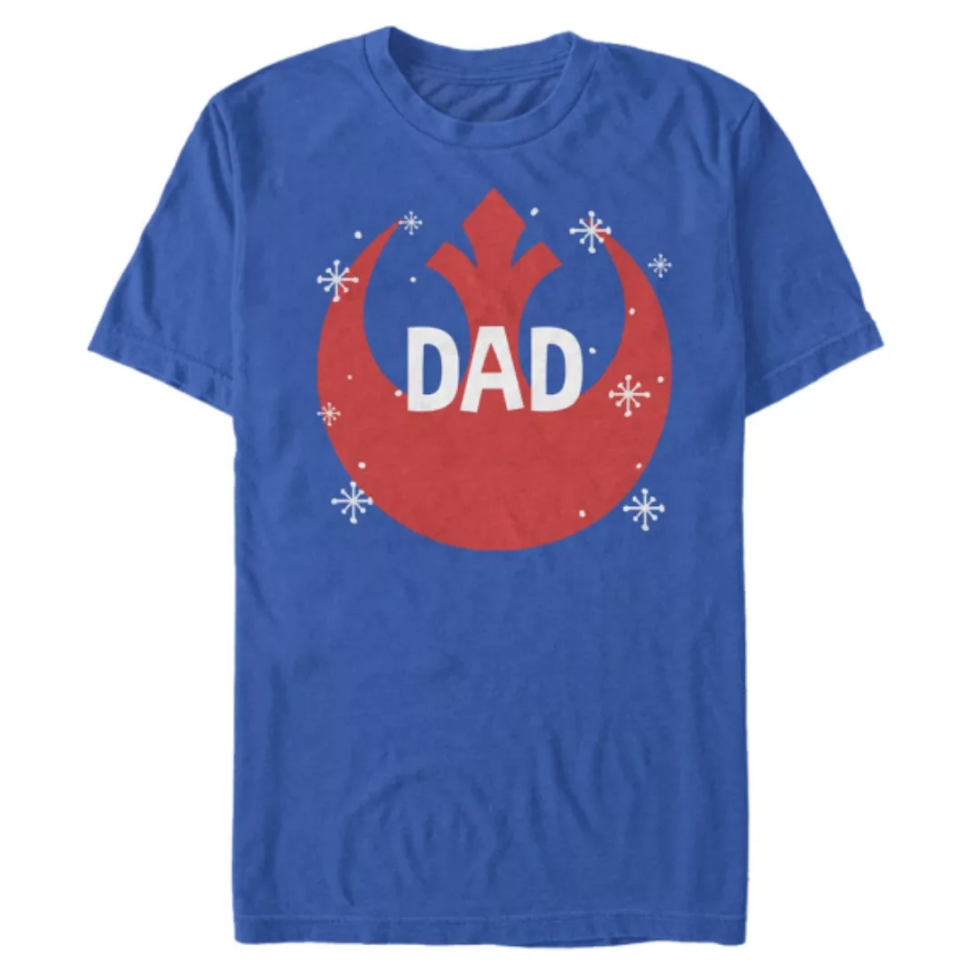 Star Wars - Rebel Overlay Dad - Weihnachten - Männer T-Shirt günstig online kaufen