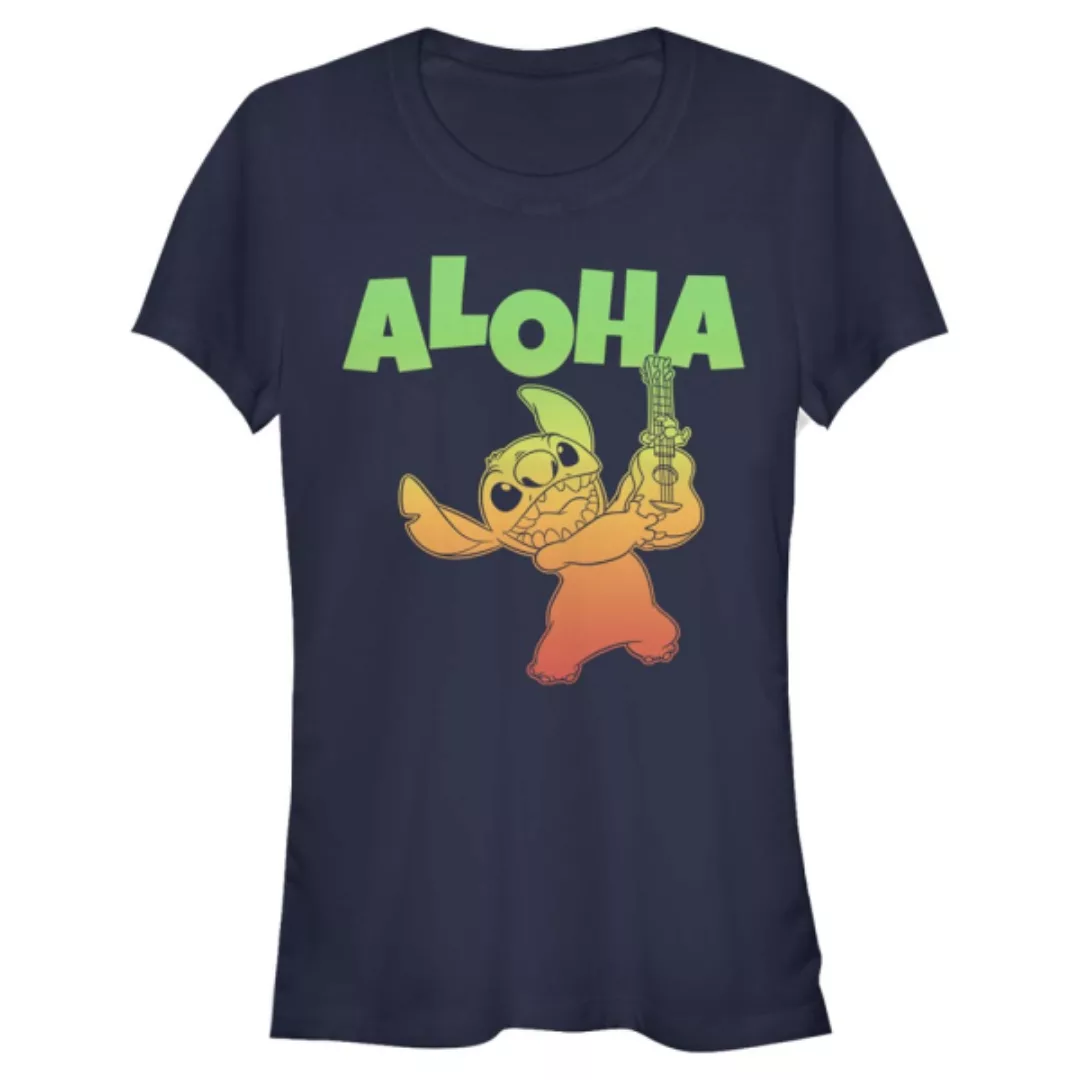 Disney Classics - Lilo & Stitch - Lilo & Stitch Aloha Stitch - Frauen T-Shi günstig online kaufen