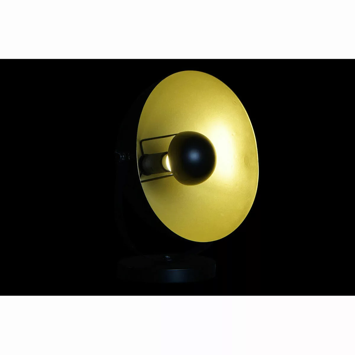 Tischlampe Dkd Home Decor Schwarz Golden Metall (34 X 22 X 35 Cm) günstig online kaufen