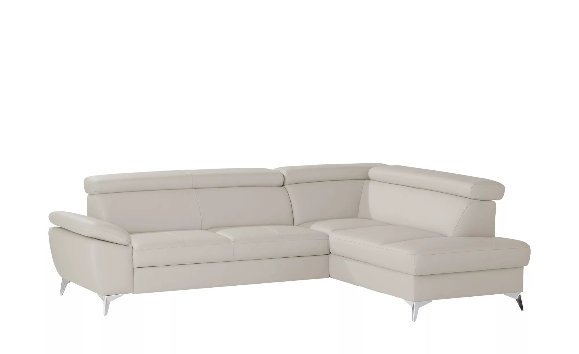 uno Ecksofa  Apollo ¦ grau ¦ Maße (cm): B: 268 H: 81 T: 210 Polstermöbel > günstig online kaufen