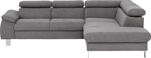 COTTA Ecksofa "Komaris L-Form mit Kopfteilverstellung", wahlweise mit Bettf günstig online kaufen