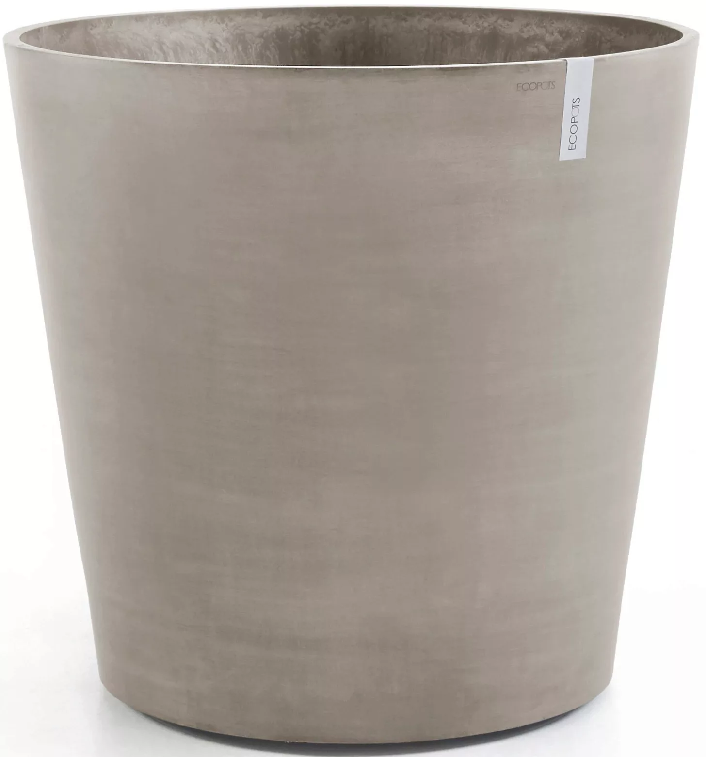 ECOPOTS Blumentopf "Amsterdam mit Rollen 100 Taupe", für innen und außen: f günstig online kaufen