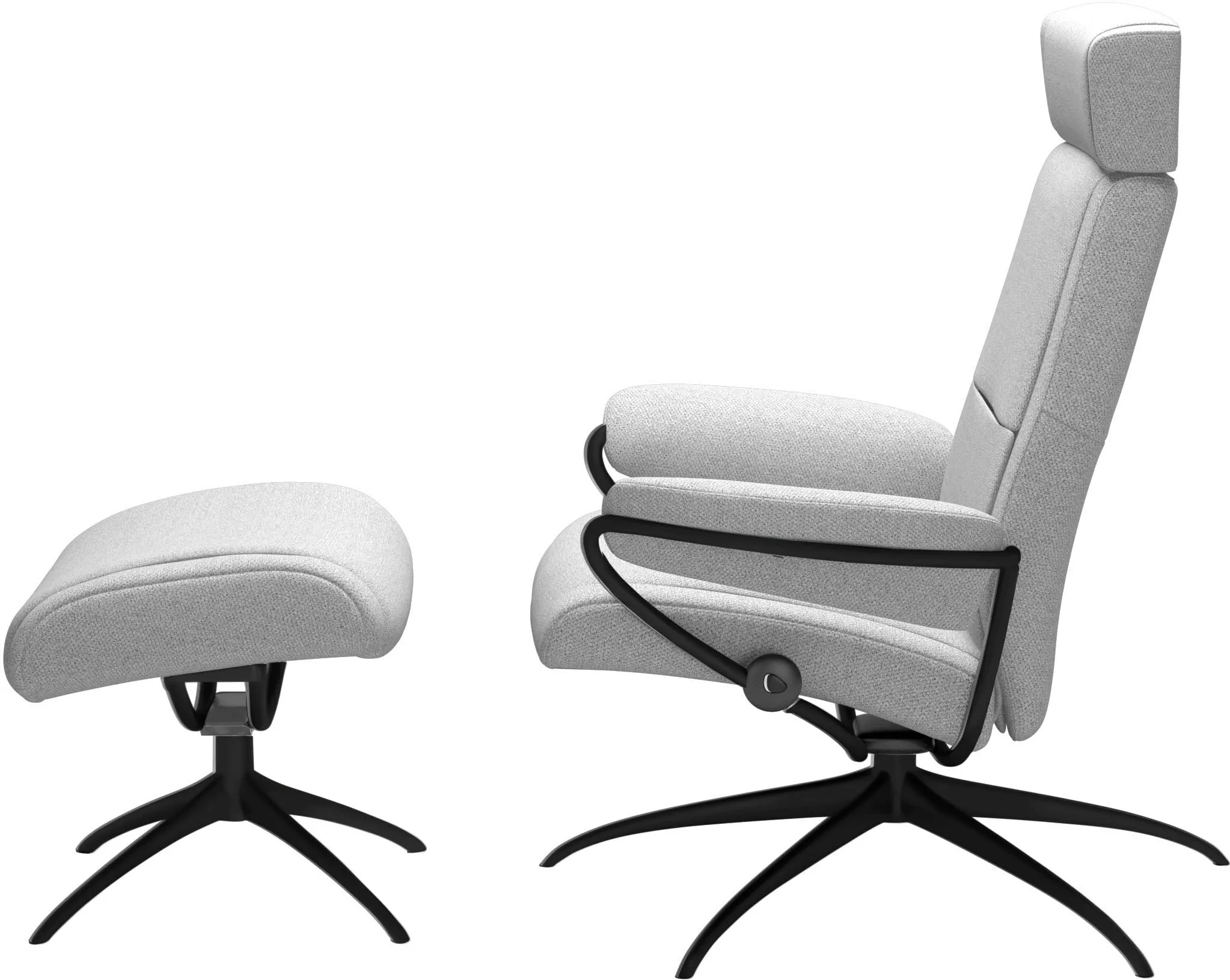 Stressless® Relaxsessel »Paris«, (Set, Relaxsessel mit Hocker) günstig online kaufen