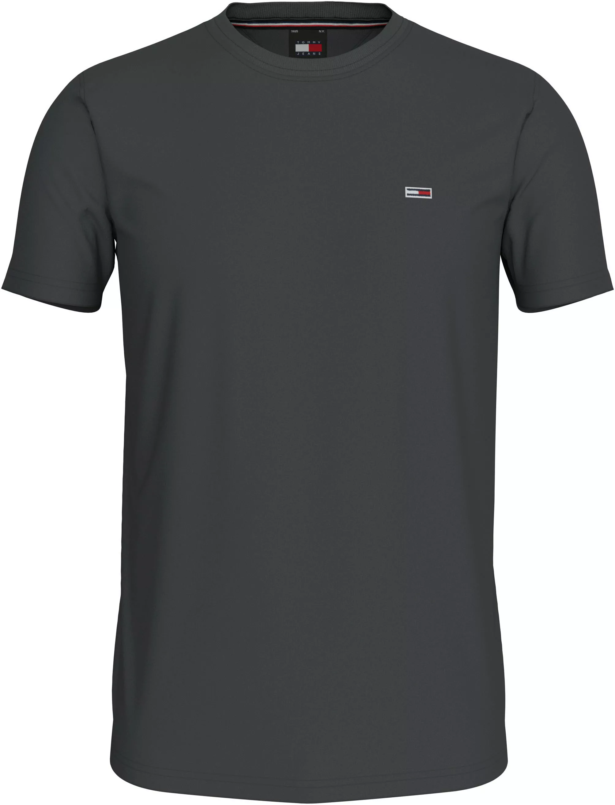 Tommy Jeans T-Shirt TJM ESSENTIAL SOLID TEE Regular Fit mit Rundhalsausschn günstig online kaufen