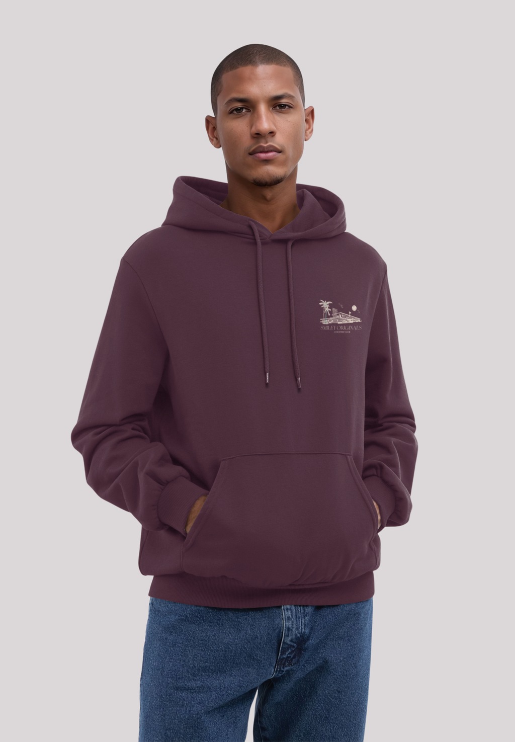 F4NT4STIC Kapuzenpullover "Smiley Originals Country Club 1972", Premium Qua günstig online kaufen
