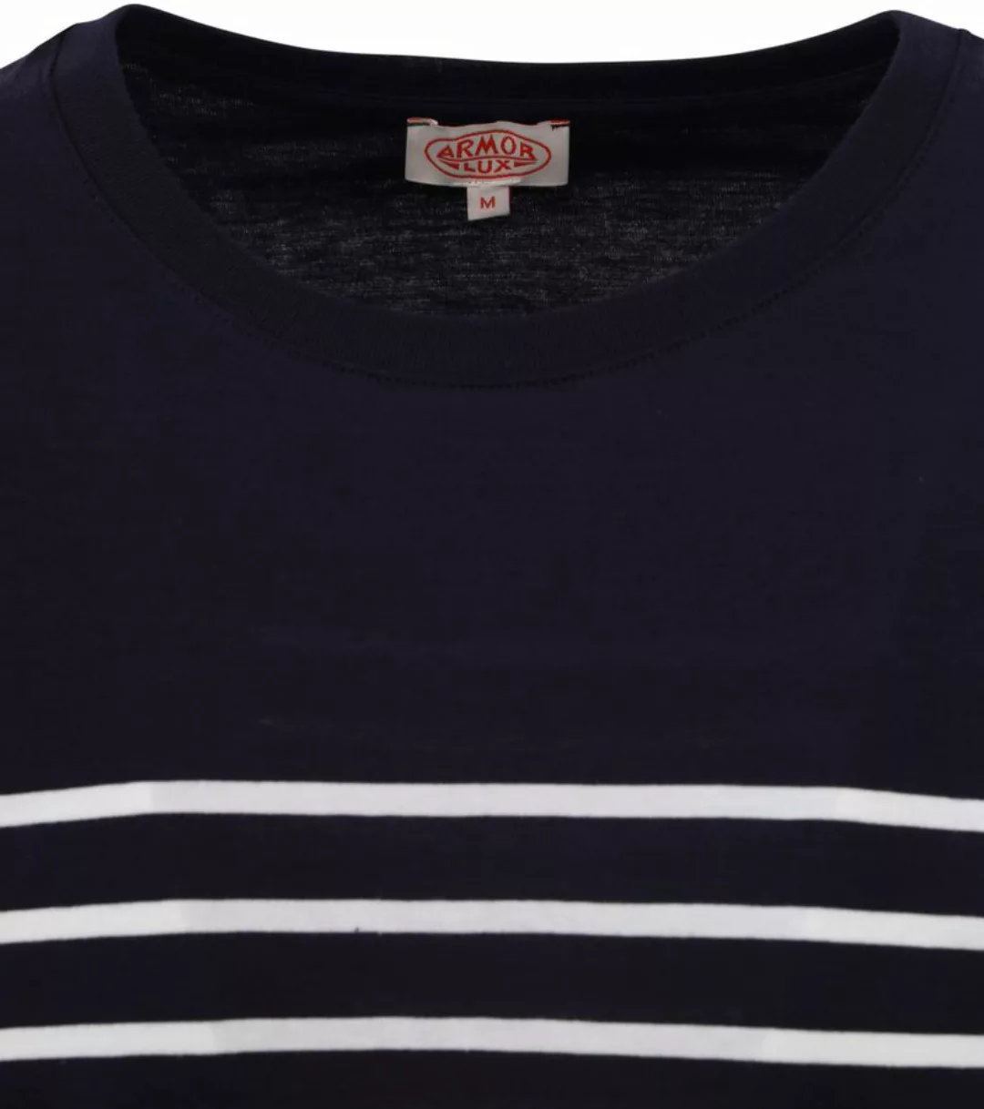 Armor-Lux Etel T-Shirt Streifen Navy - Größe M günstig online kaufen