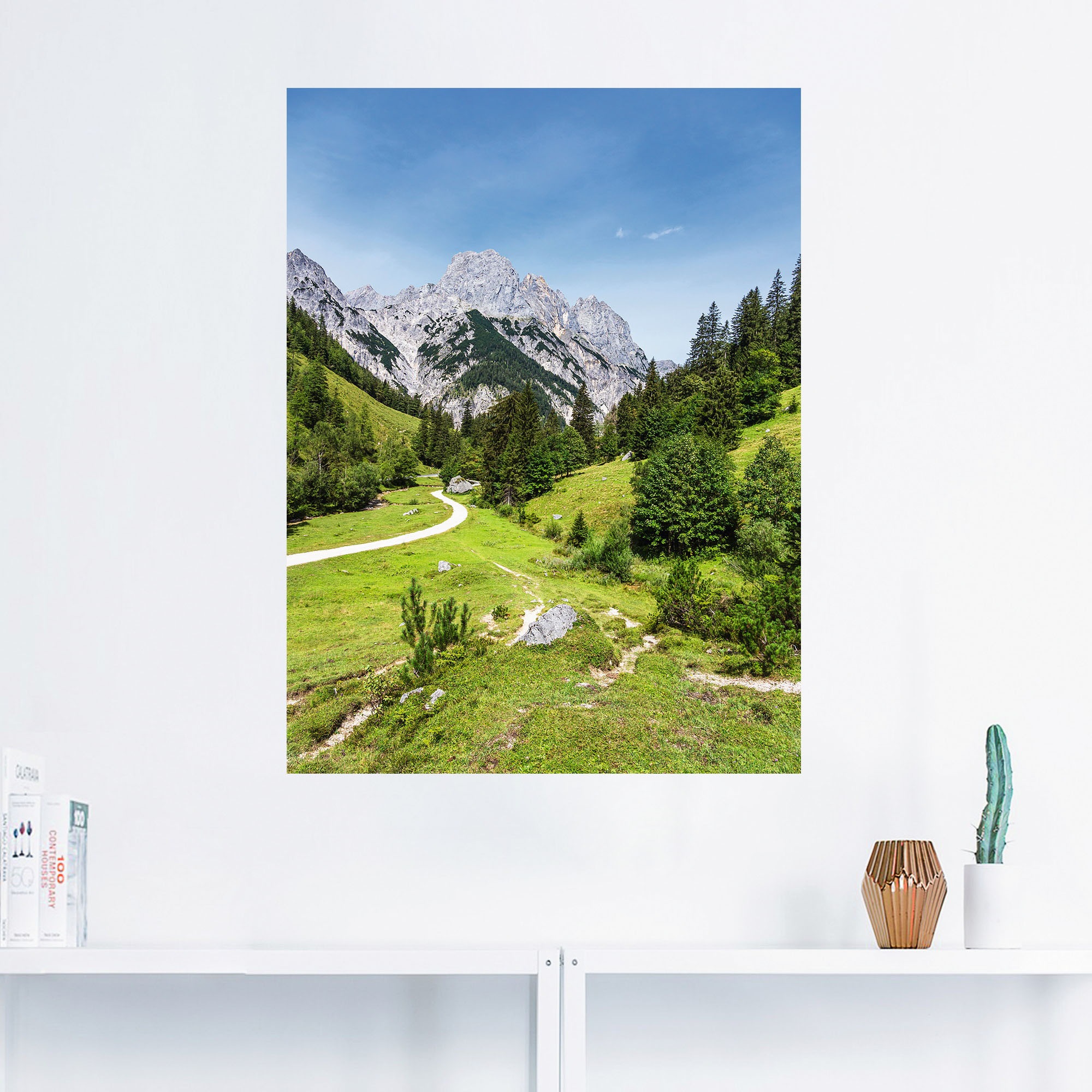 Artland Wandbild »Bindalm im Berchtesgadener Land Bayern«, Berge & Alpenbil günstig online kaufen