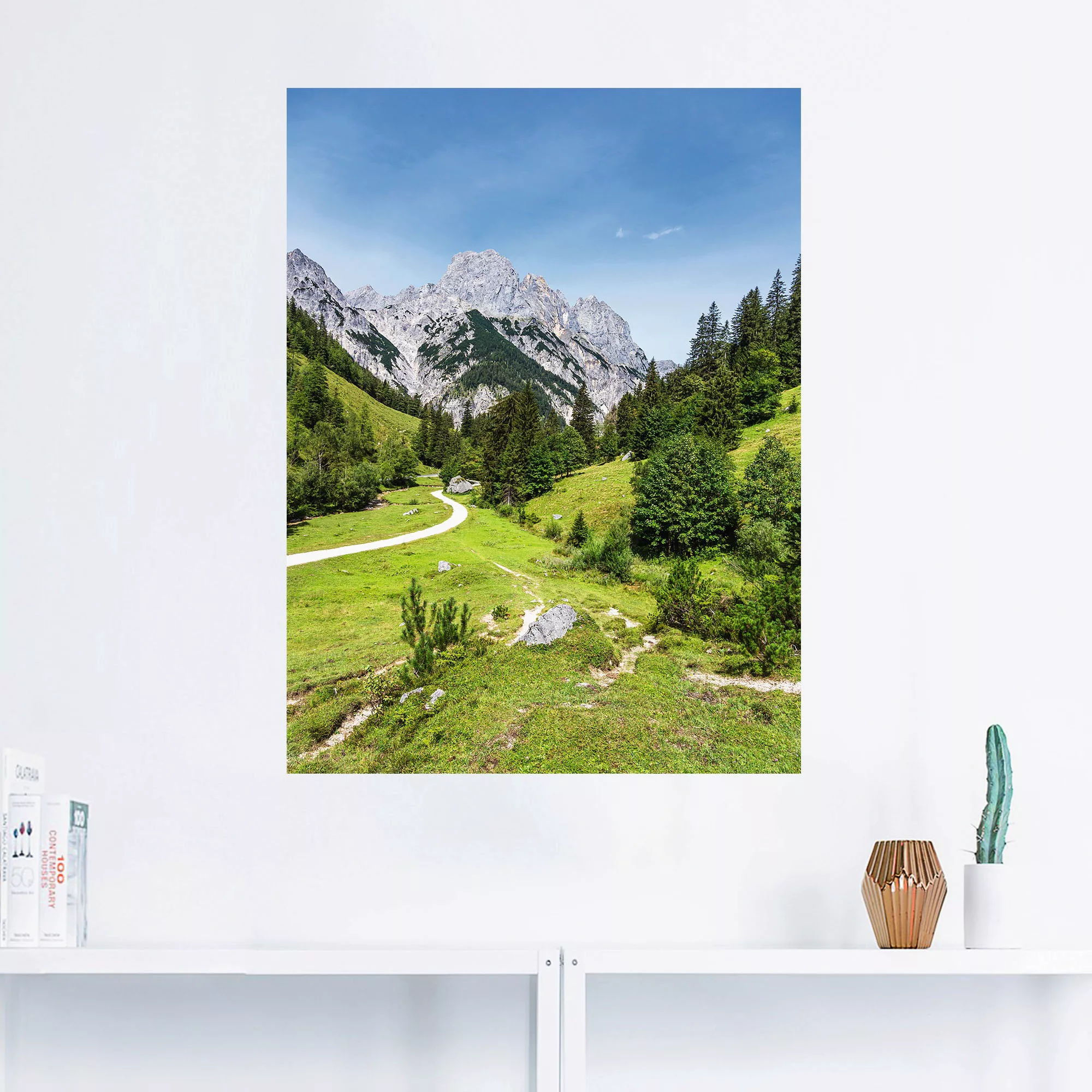 Artland Wandbild "Bindalm im Berchtesgadener Land Bayern", Berge & Alpenbil günstig online kaufen