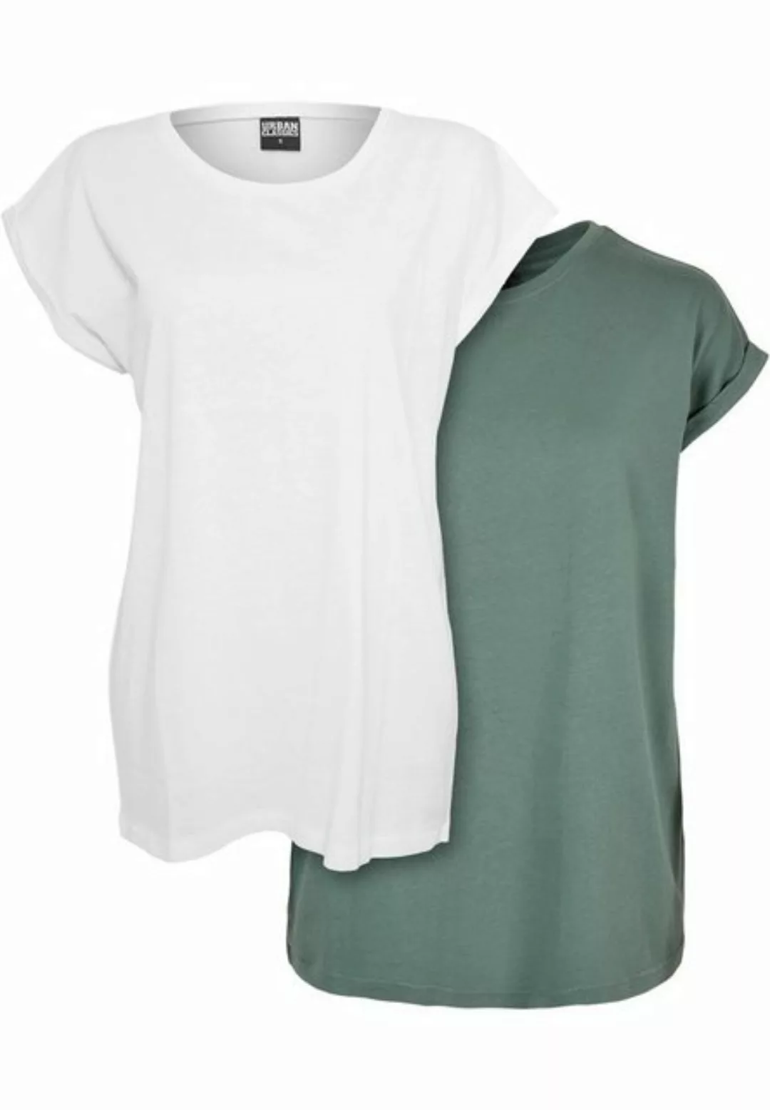 URBAN CLASSICS T-Shirt Urban Classics Damen Ladies Extended Shoulder Tee 2- günstig online kaufen