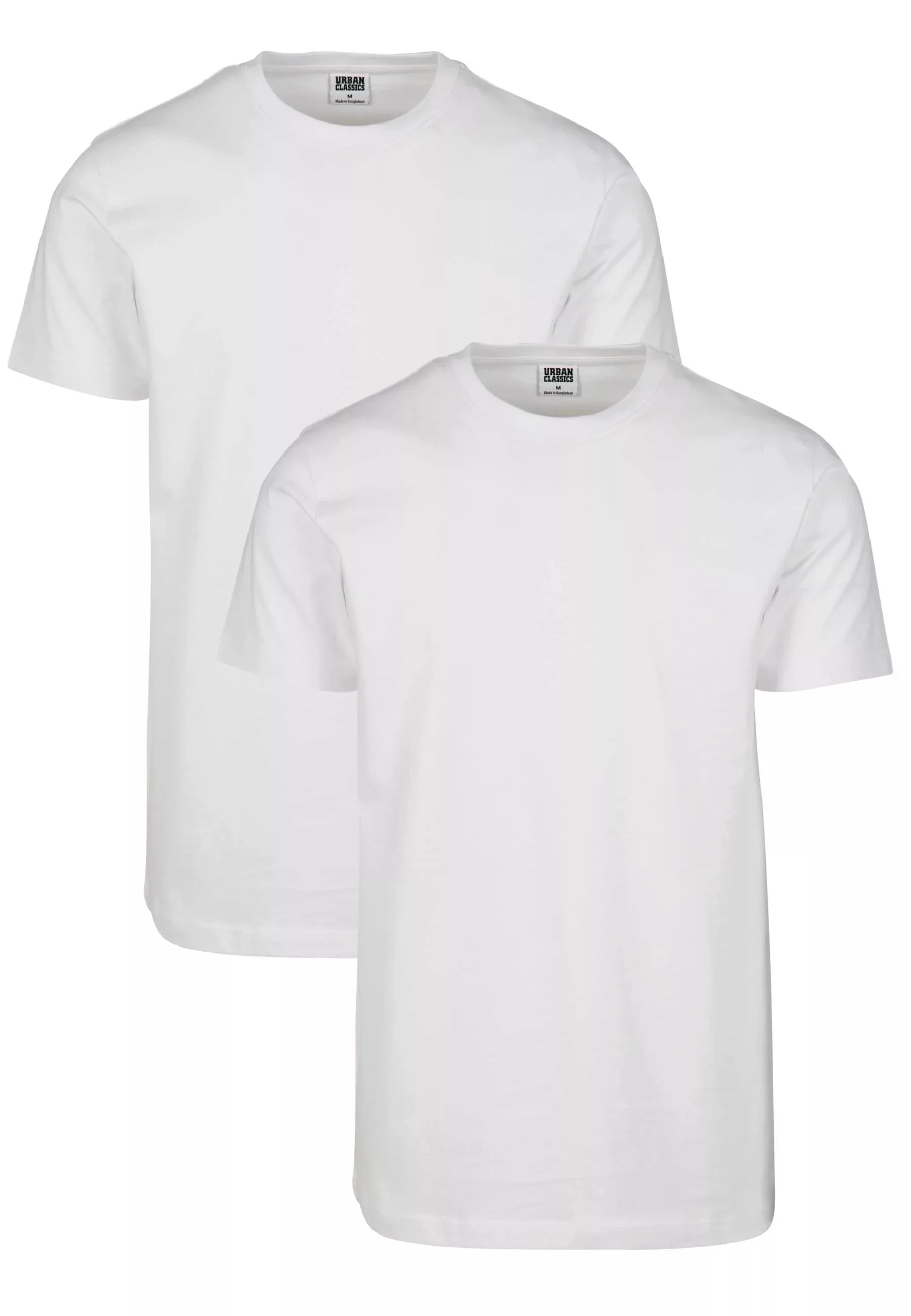 URBAN CLASSICS T-Shirt "Urban Classics Herren Basic Tee 2-Pack" günstig online kaufen