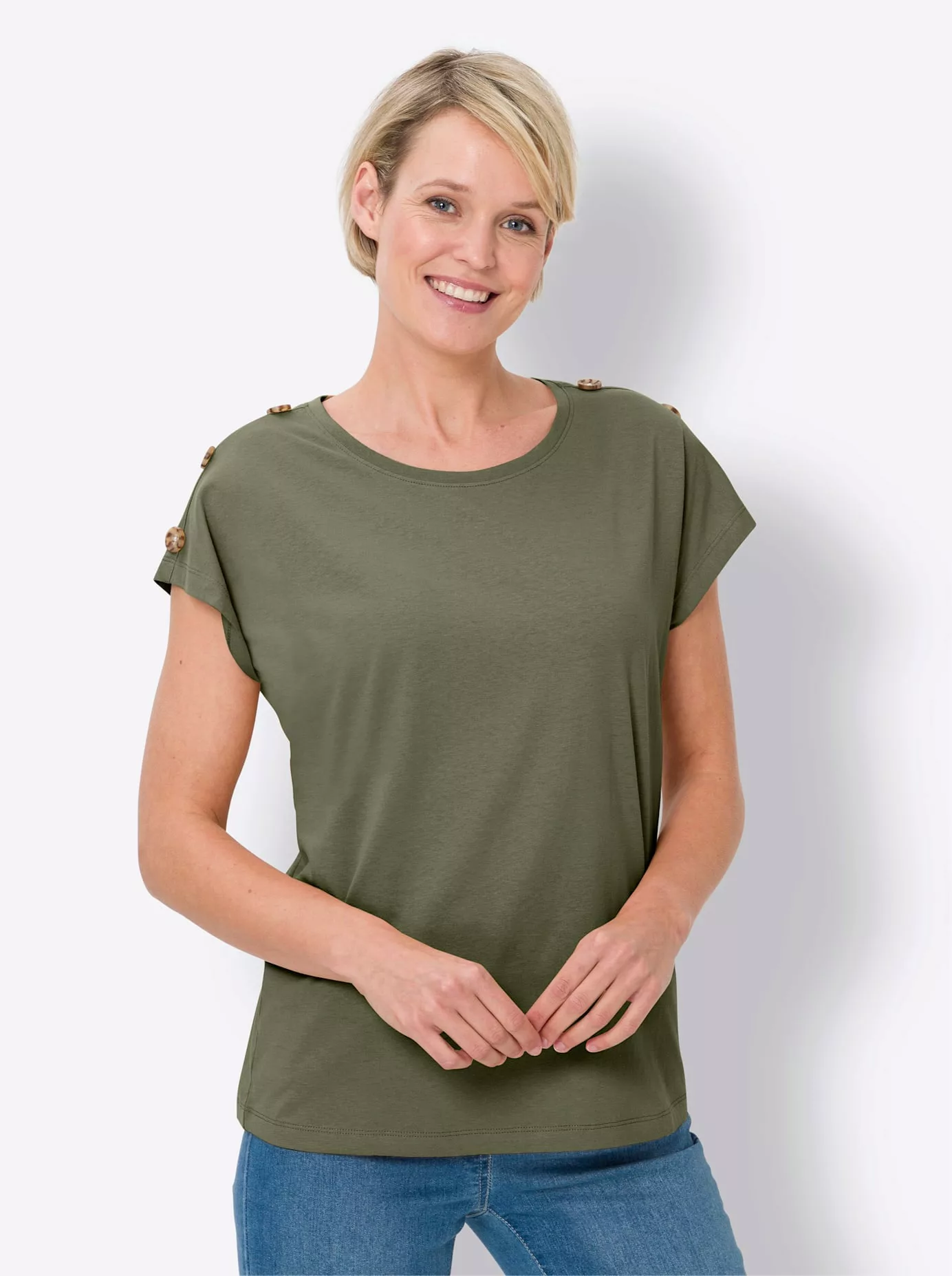 Classic Basics Kurzarmshirt "Kurzarm-Shirt", (1 tlg.) günstig online kaufen