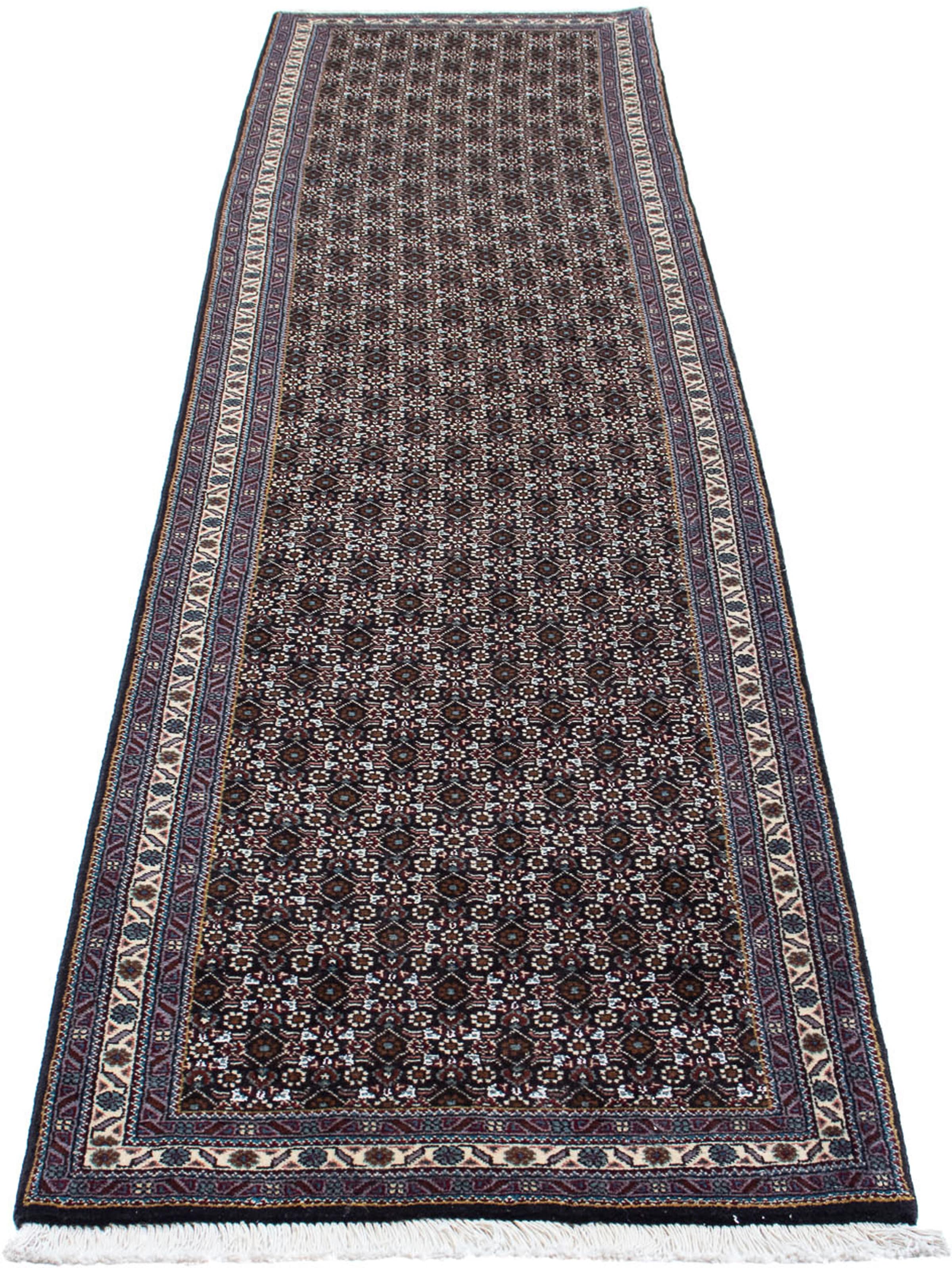 morgenland Orientteppich »Perser - Täbriz - 350 x 70 cm - grau«, rechteckig günstig online kaufen
