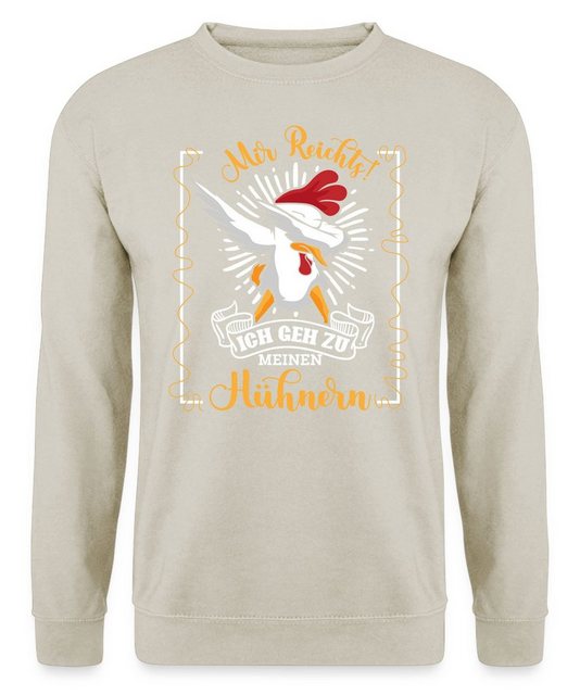 Quattro Formatee Sweatshirt Ich geh zu meinen Hühner - Huhn Hahn Chicken Ba günstig online kaufen