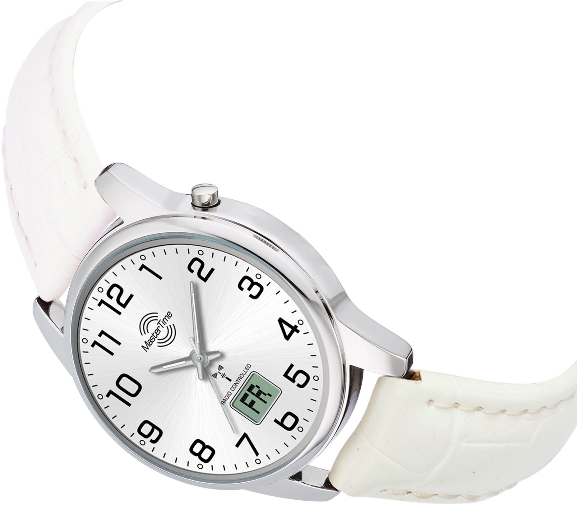 MASTER TIME Funkuhr Basic MTLA-10798-42L, Armbanduhr, günstig online kaufen