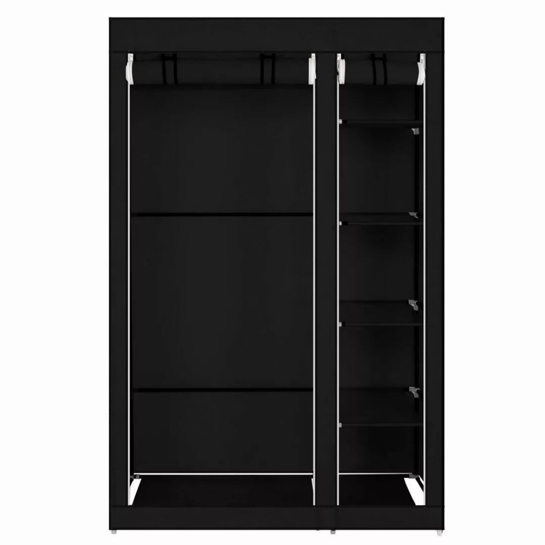 VINGLI Stoffschrank Kleiderschrank Stoff, 110 x günstig online kaufen