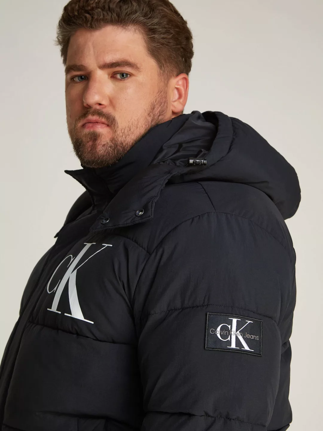 Calvin Klein Jeans Plus Outdoorjacke "Plus Essentials Non Down Jacket", mit günstig online kaufen