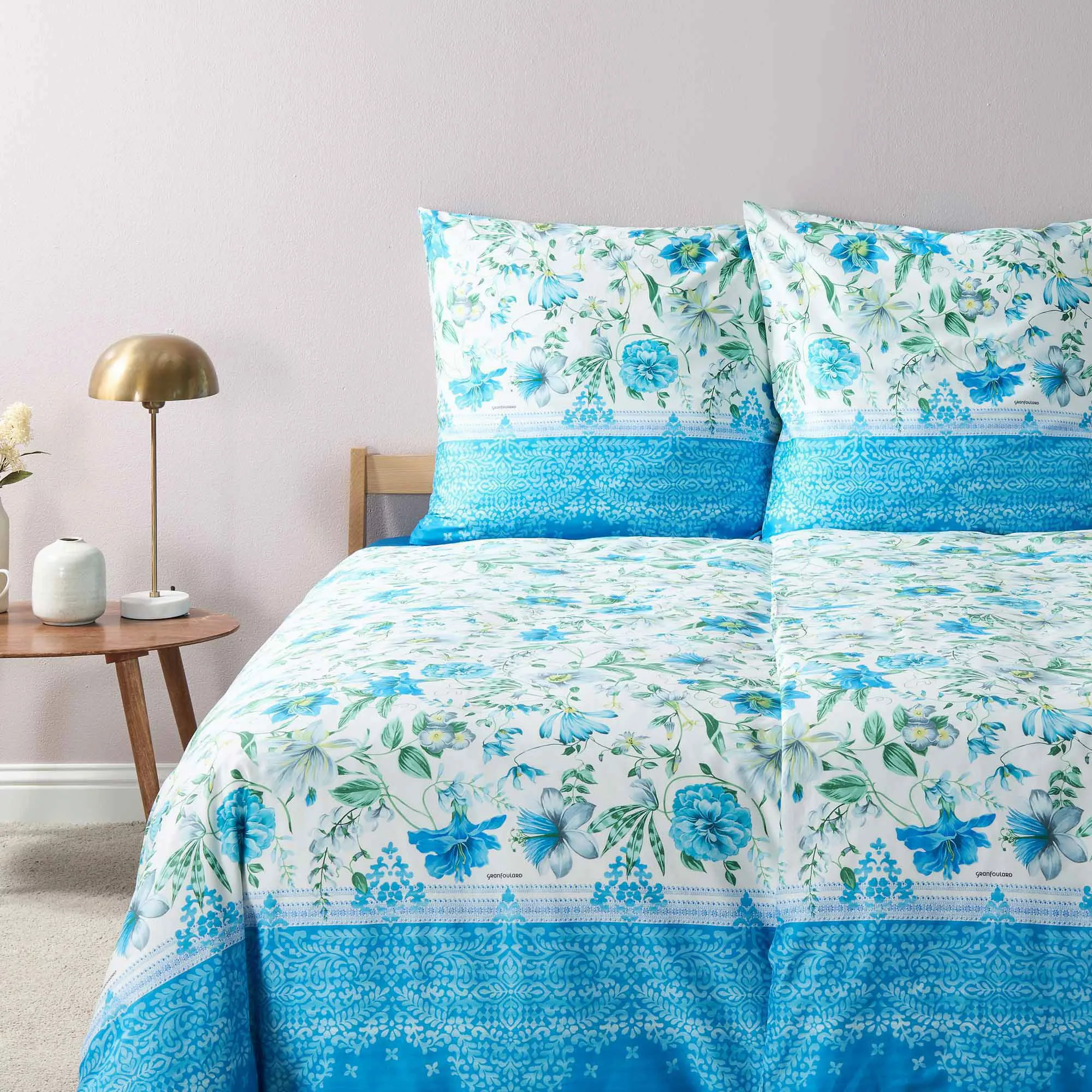 Bassetti Kissenbezug Kuschelkissenbezug "Casablanca", Blumen günstig online kaufen