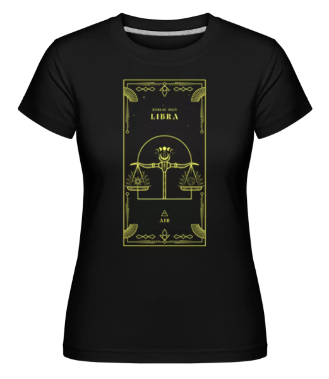 Art Deco Zodiac Sign Libra · Shirtinator Frauen T-Shirt günstig online kaufen