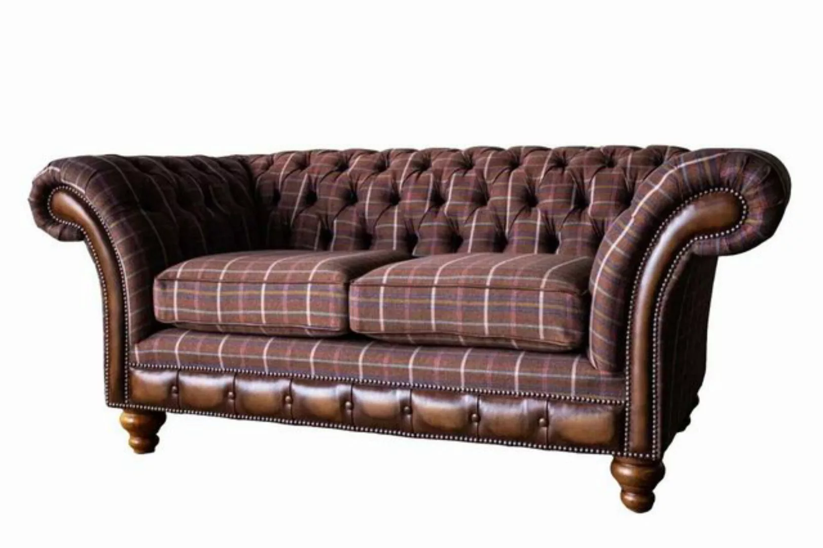 JVmoebel Chesterfield-Sofa, Sofa Zweisitzer Klassisch Design Wohnzimmer Che günstig online kaufen