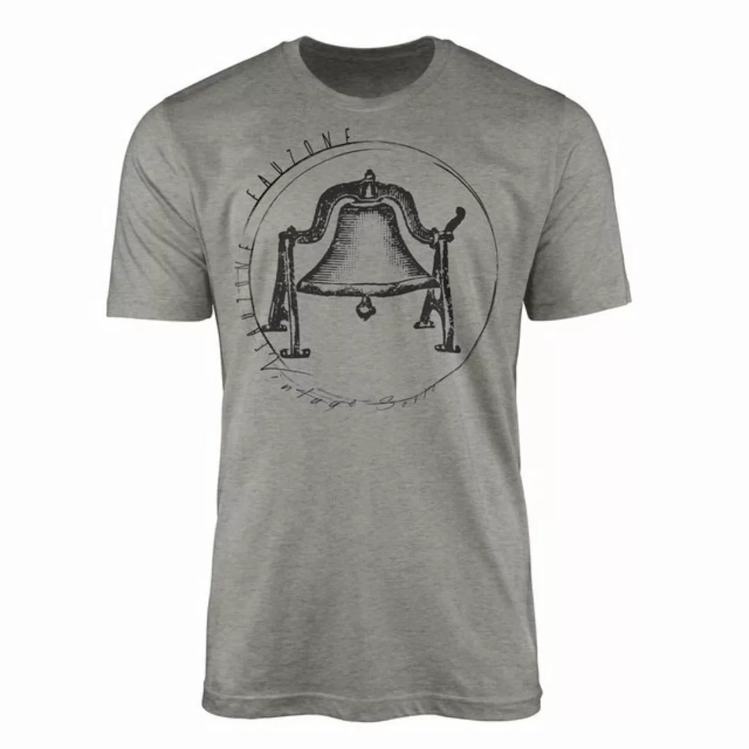 Sinus Art T-Shirt Vintage Herren T-Shirt Glocke günstig online kaufen