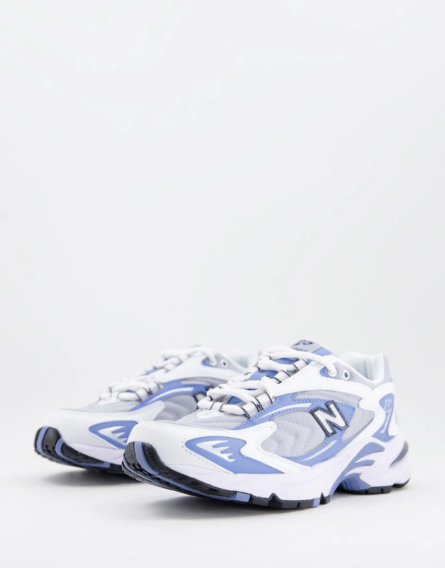 New Balance – 725 – Sneaker in Weiß, Grau und Blau günstig online kaufen
